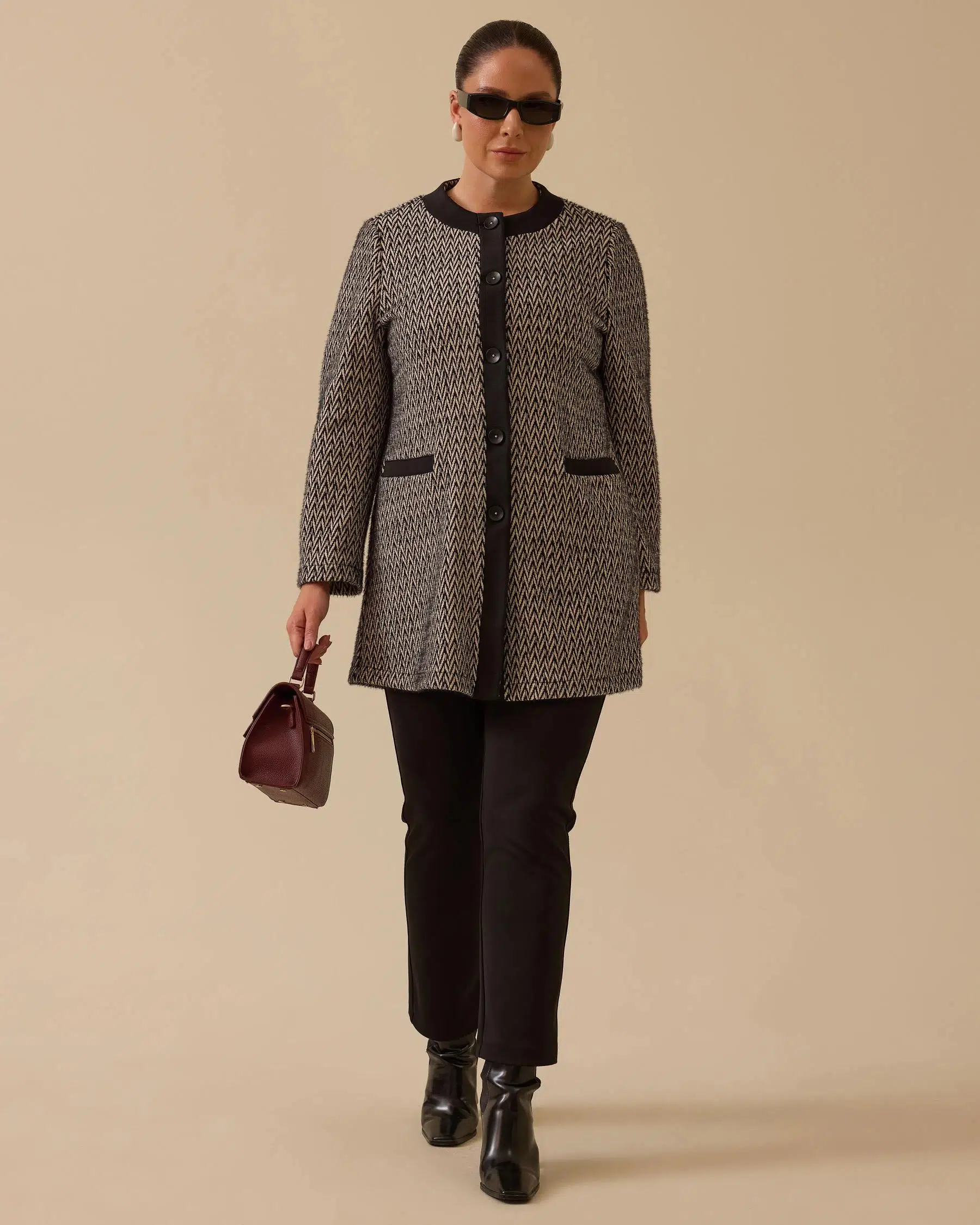 10002521714003 GALAXİ TRİKO CEKET