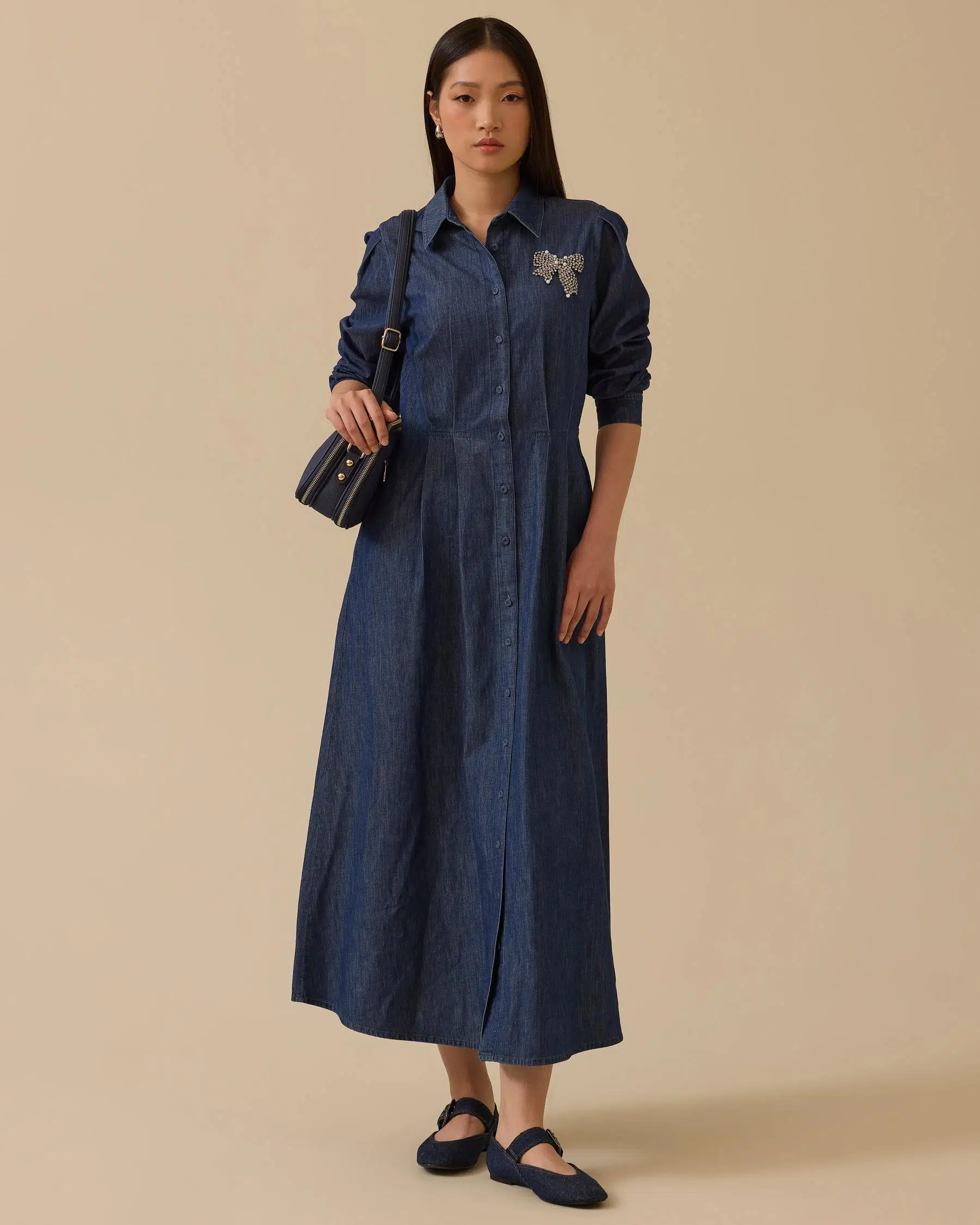 10002522211001 SCL JEAN ELBİSE