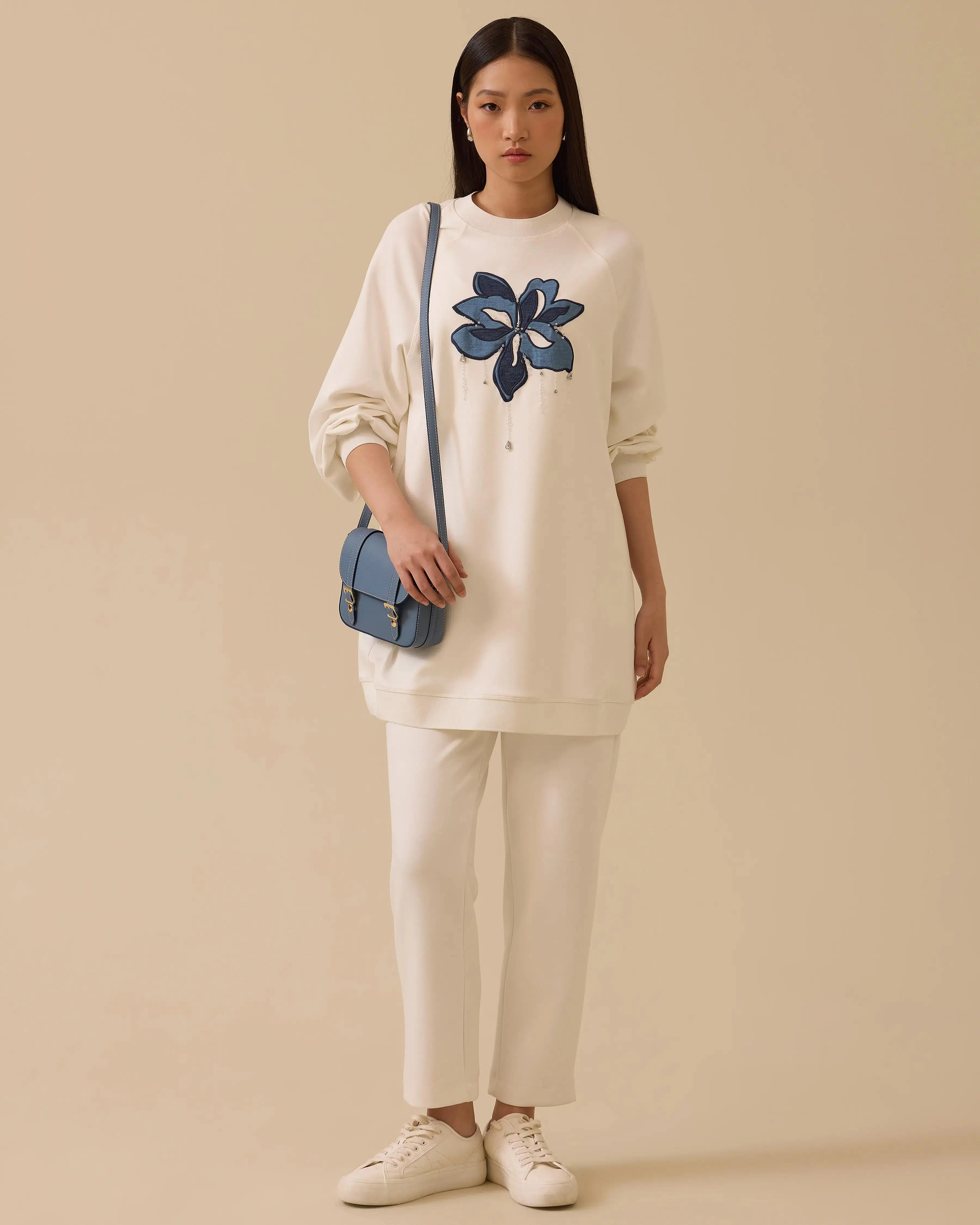 10002522311002 SCL NAKIŞ DETAY SWEAT