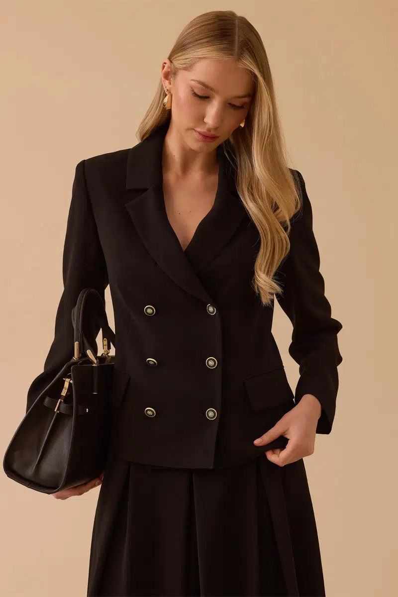 10002611111003 SCL ŞIK CEKET - SİYAH