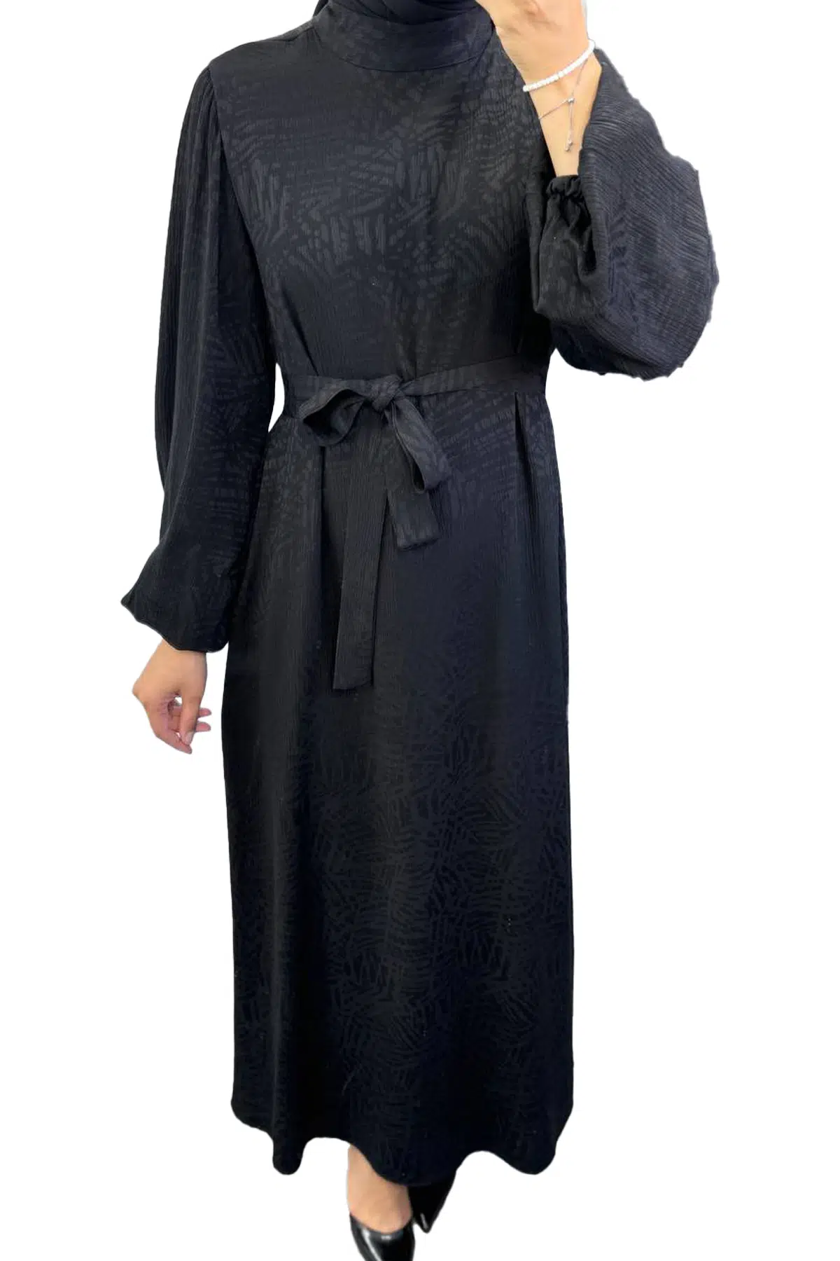 10583 MARCHA ELBİSE - SİYAH