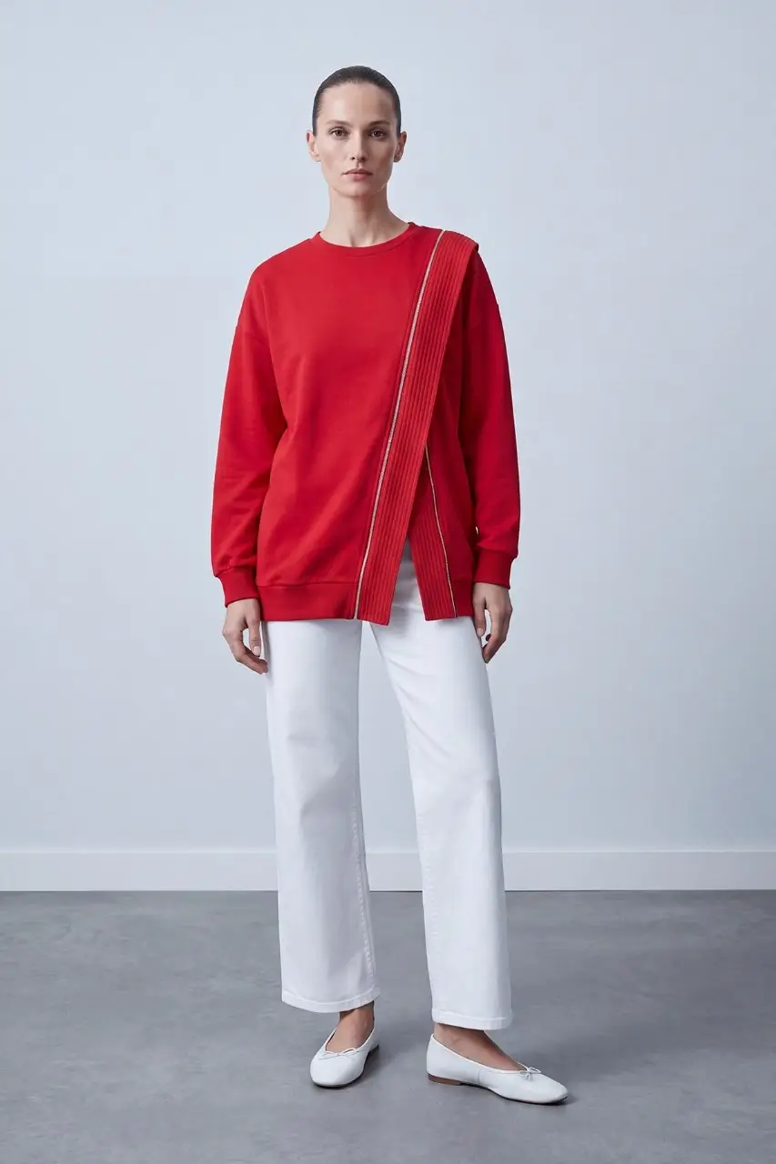 10771 PUANE TUNİK - RED