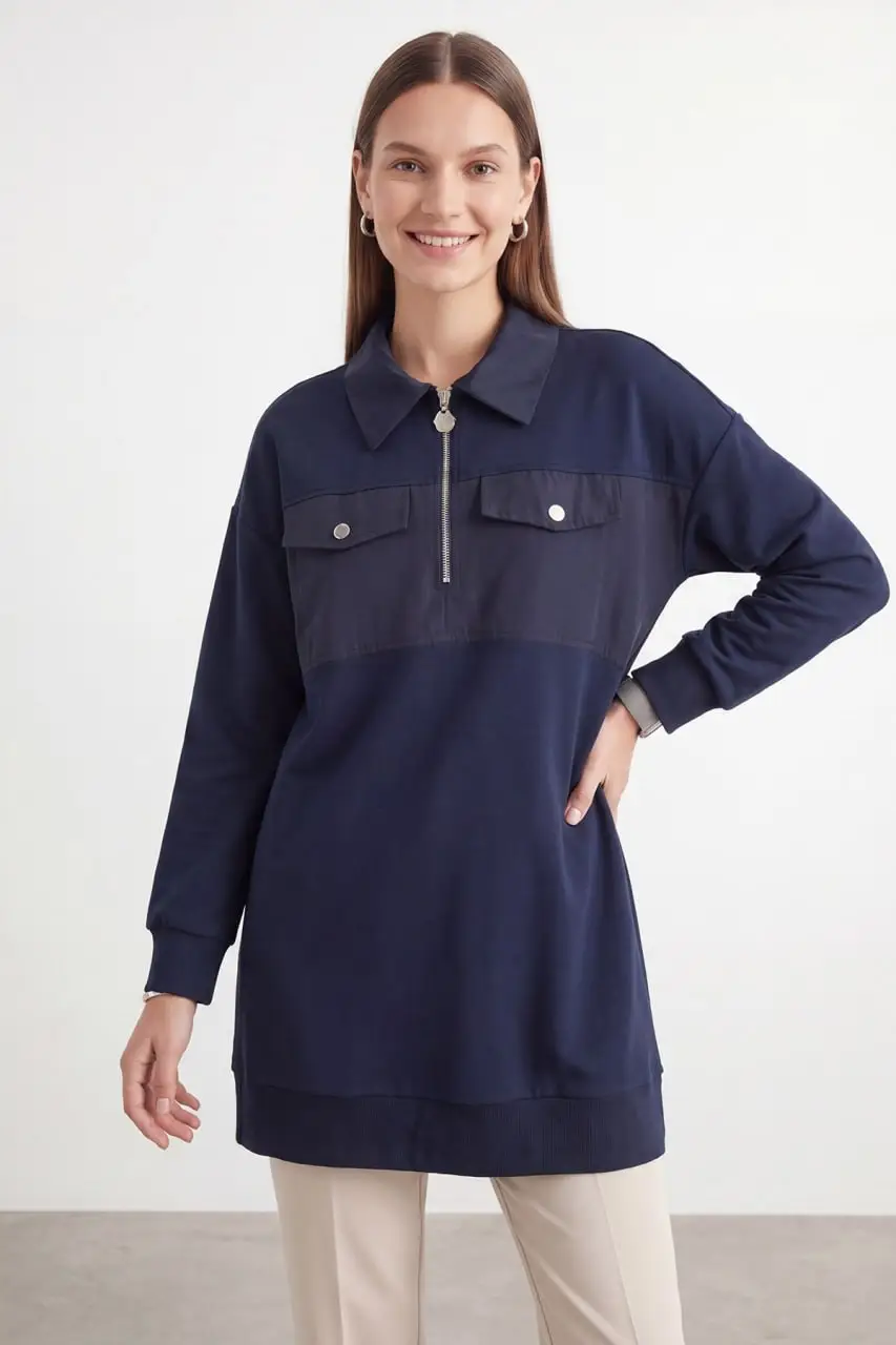 10783 PUANE TUNİK - NAVY