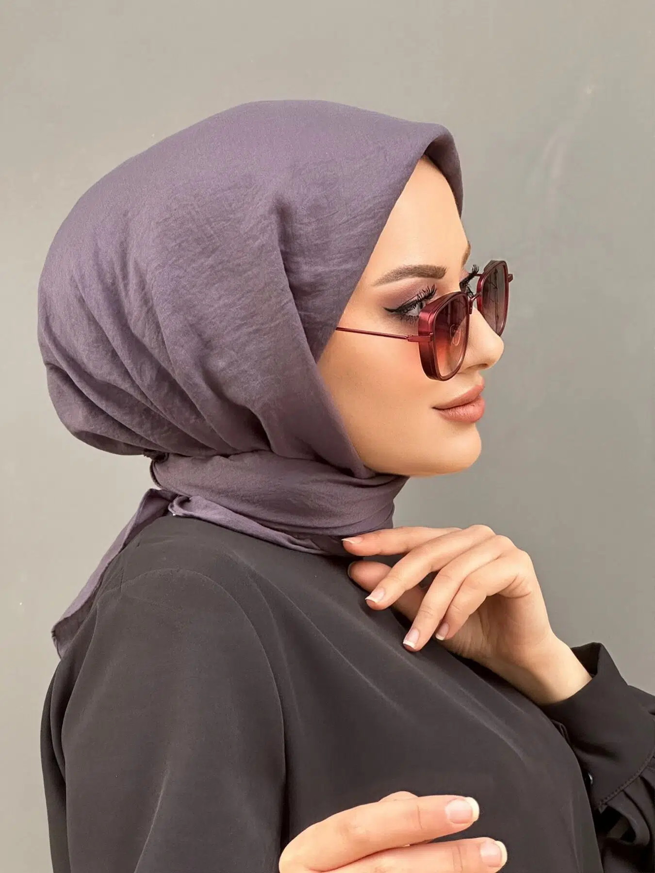 1169 HAREM AMOR EŞARP - ANTRASİT