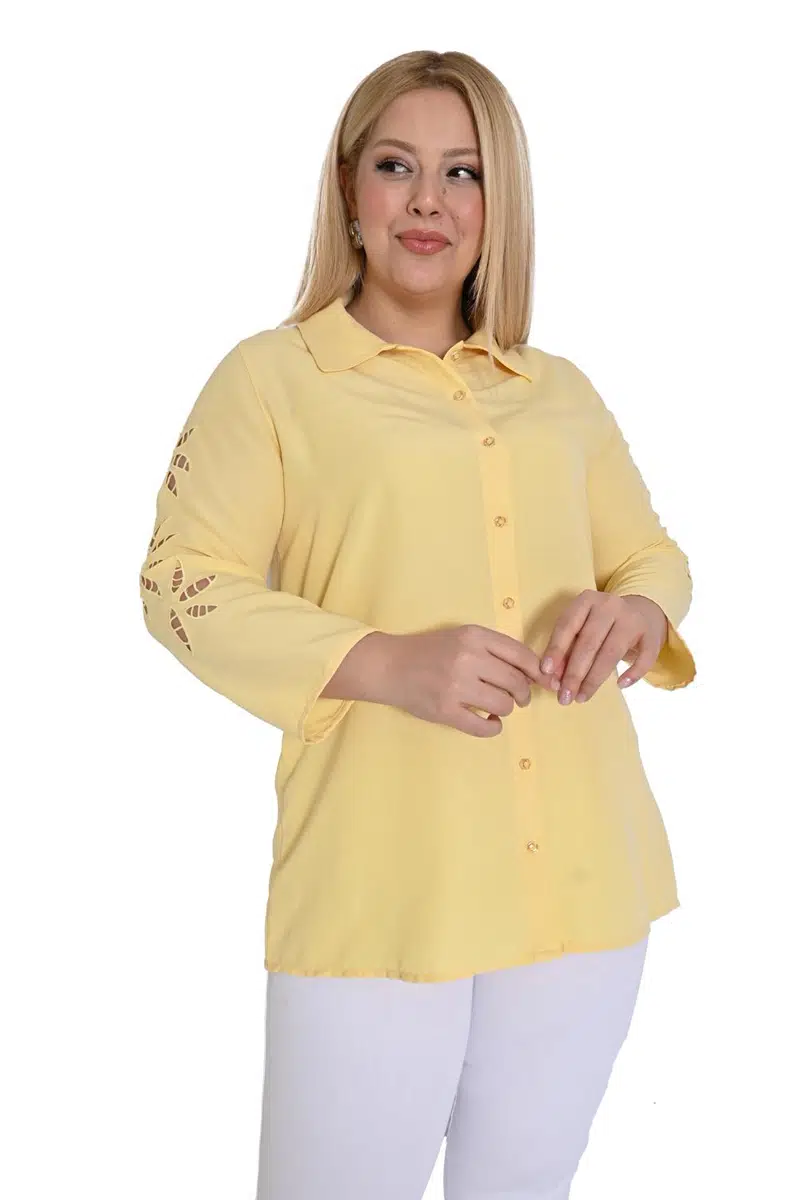 1195 FLAŞ NAKIŞLI GÖMLEK