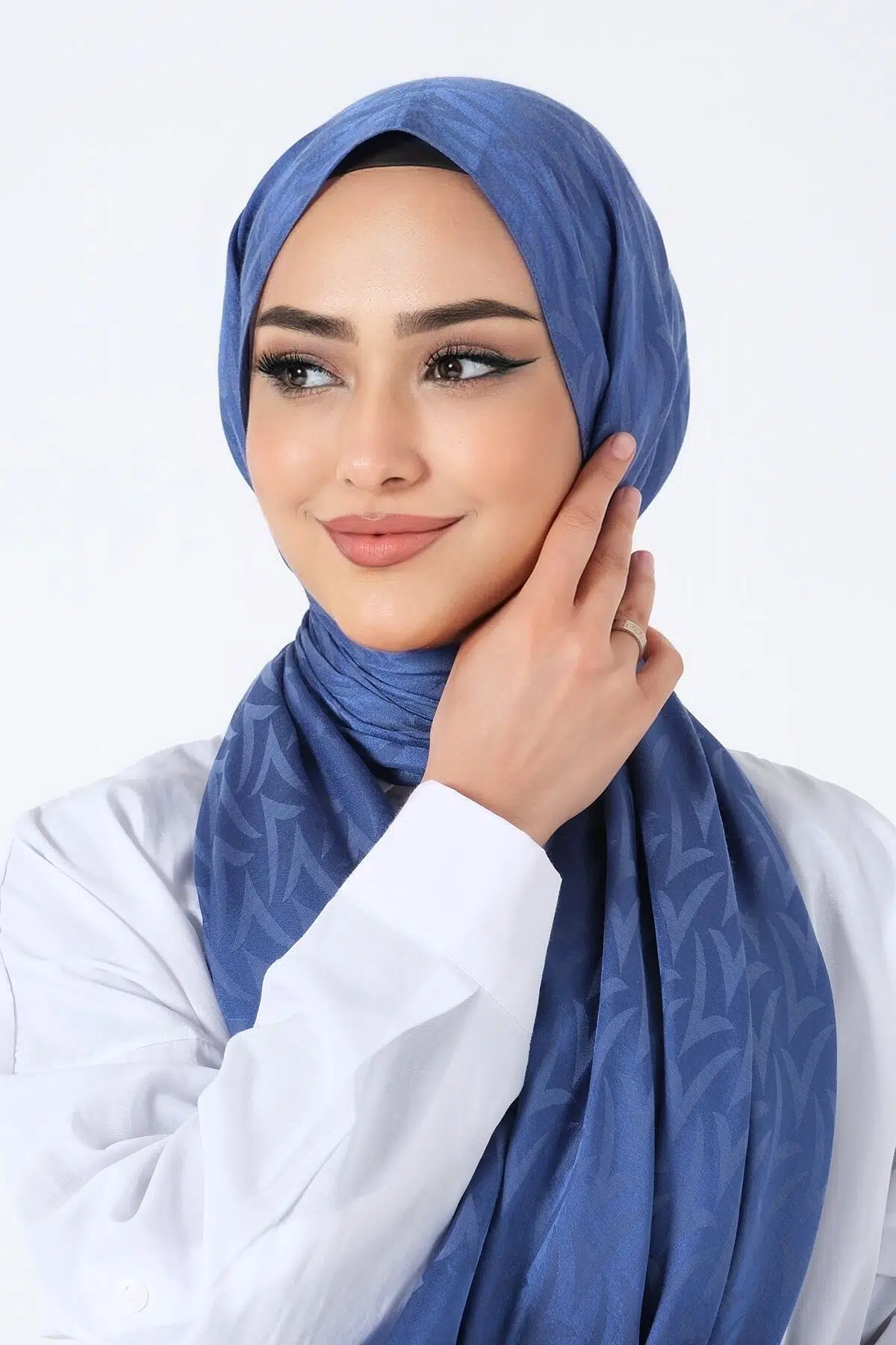 1246 HAREM ELA JAKAR ŞAL - İNDİGO