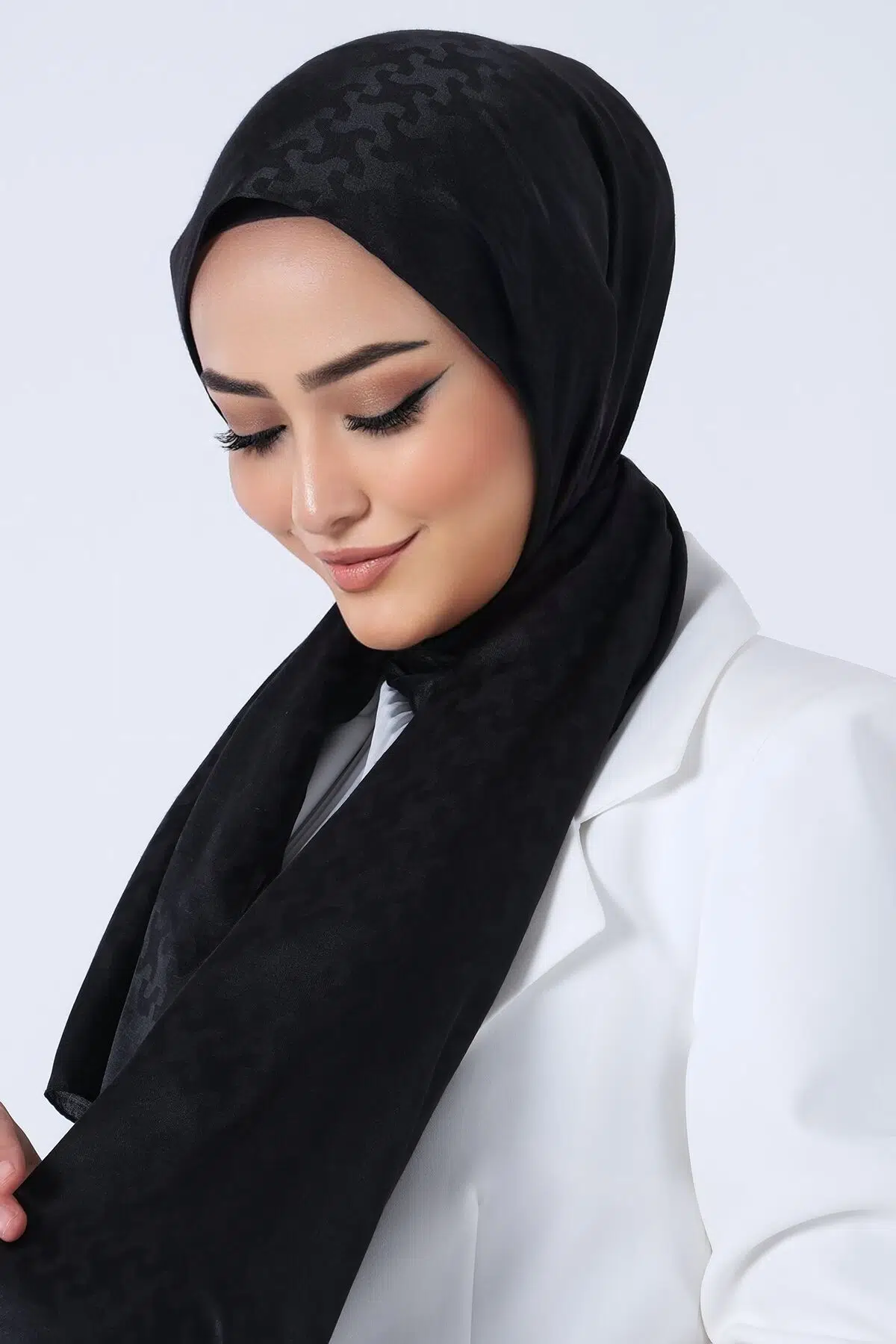 1250 HAREM ESLEM JAKAR ŞAL - SİYAH