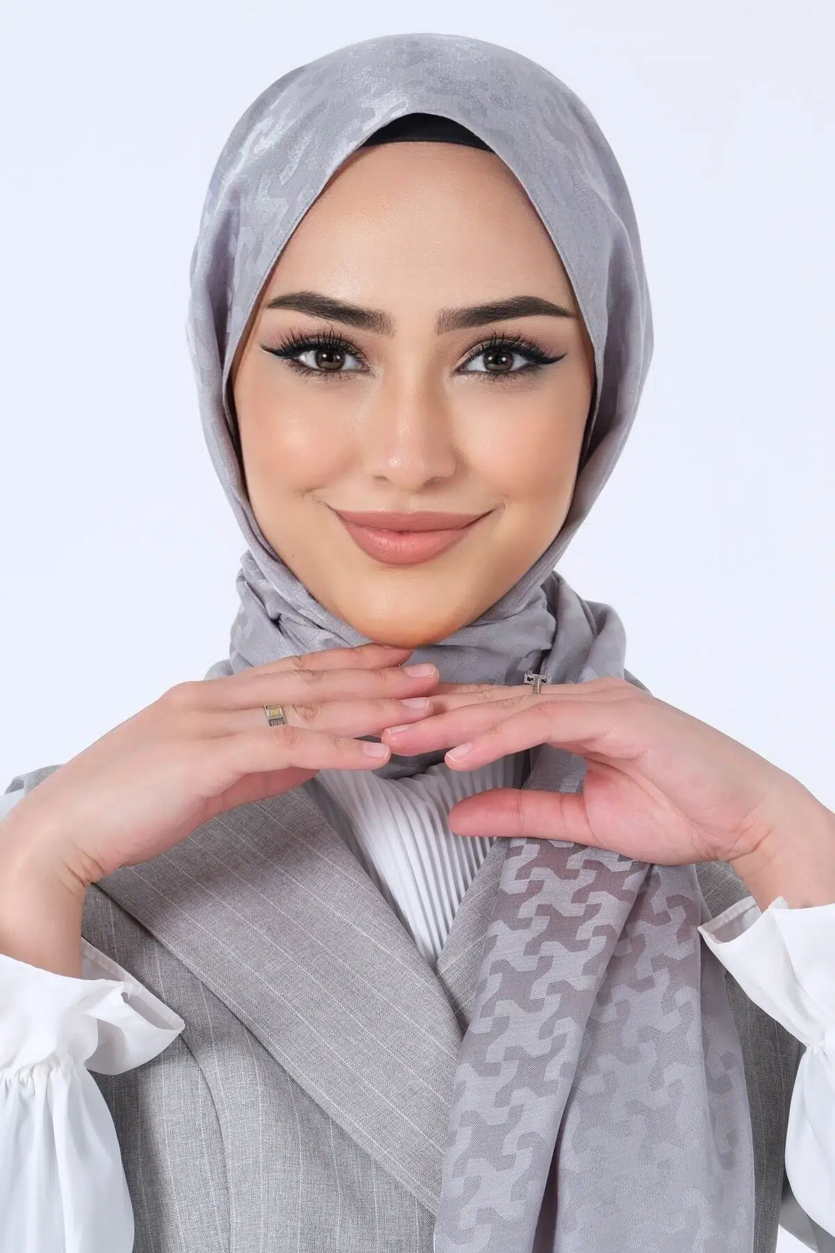 1250 HAREM ESLEM JAKAR ŞAL - GRİ