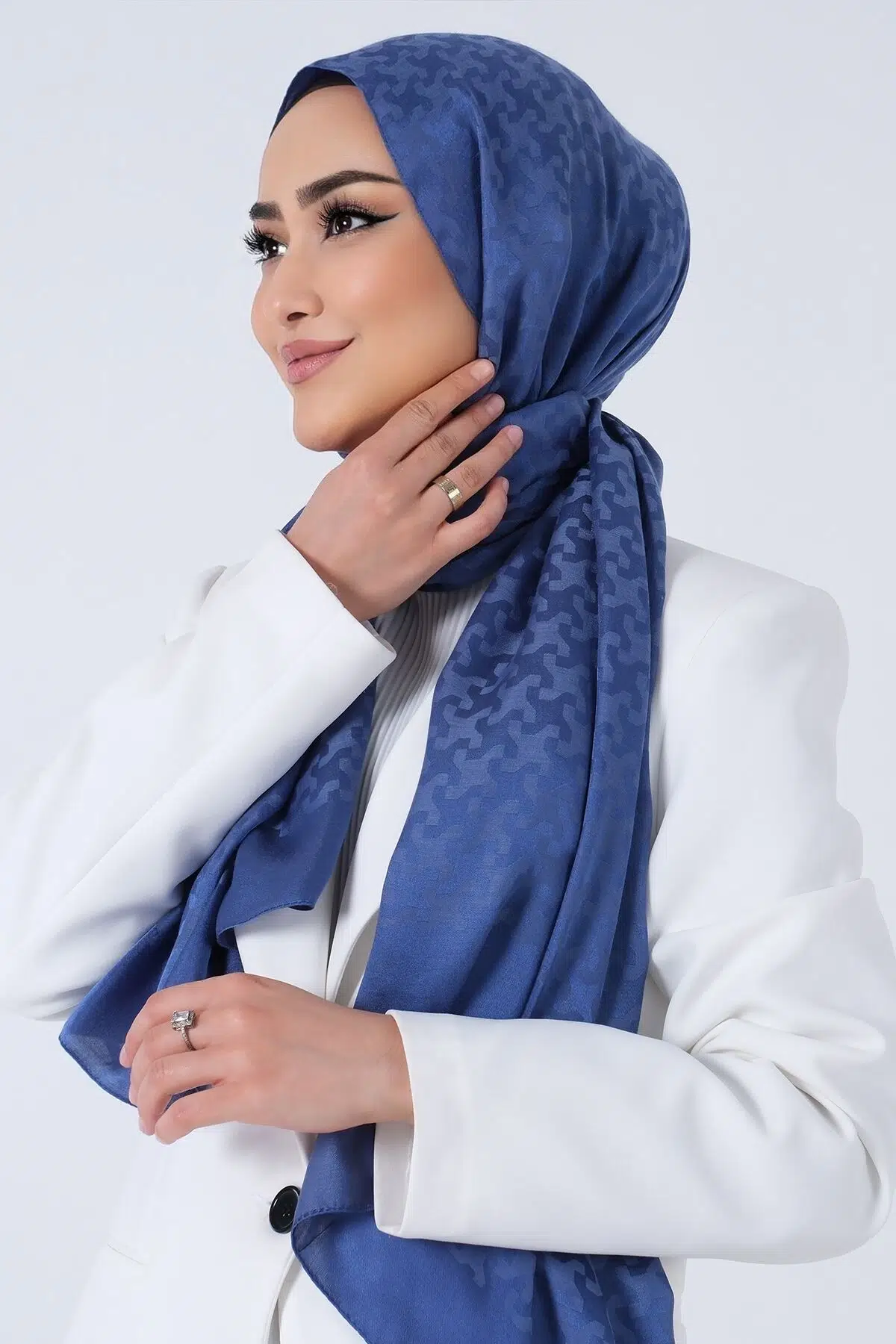 1250 HAREM ESLEM JAKAR ŞAL - İNDİGO