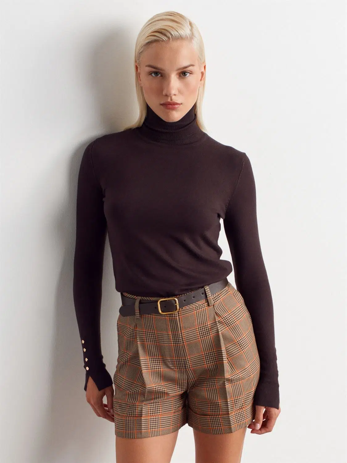 1268 DİLVİN BALIKÇI YAKA YIRMAÇLI KAZAK - K.KAHVE