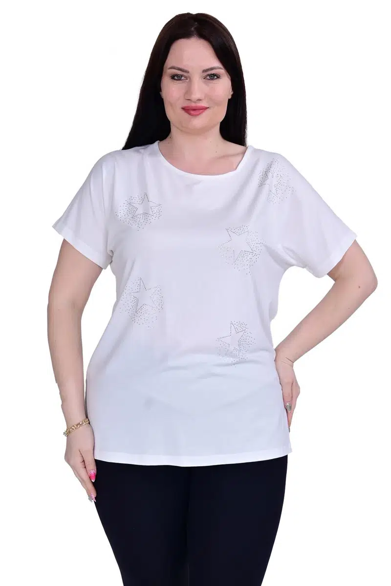 1307 FLAŞ TAŞLI PENYE BLUZ