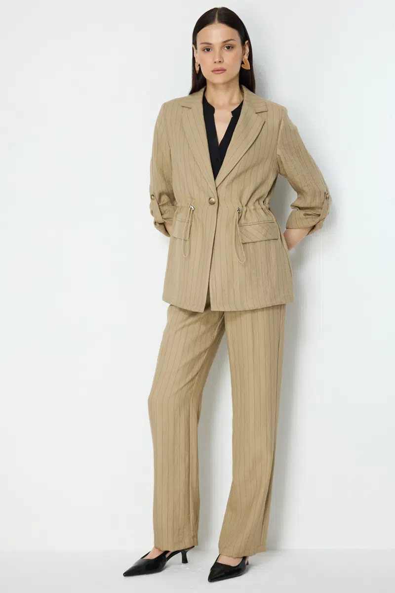 1328 EKOL PANTOLON - NATUREL