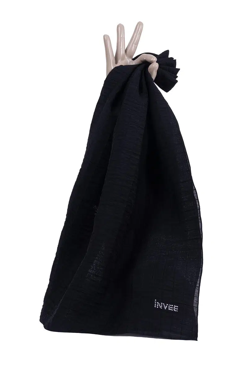 1447 İNVEE YOK KARE EŞARP - SİYAH