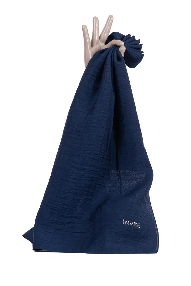 1447 İNVEE YOK KARE EŞARP - LACİVERT