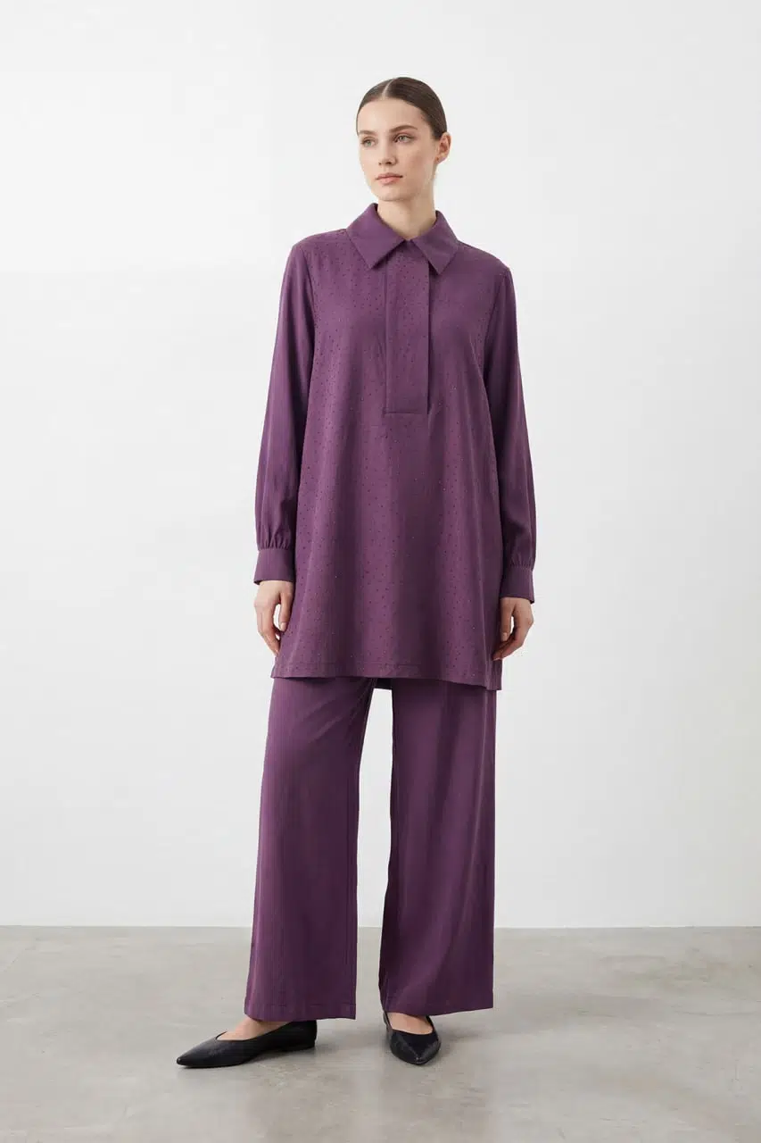 14480 PUANE TAKIM - BURGUNDY