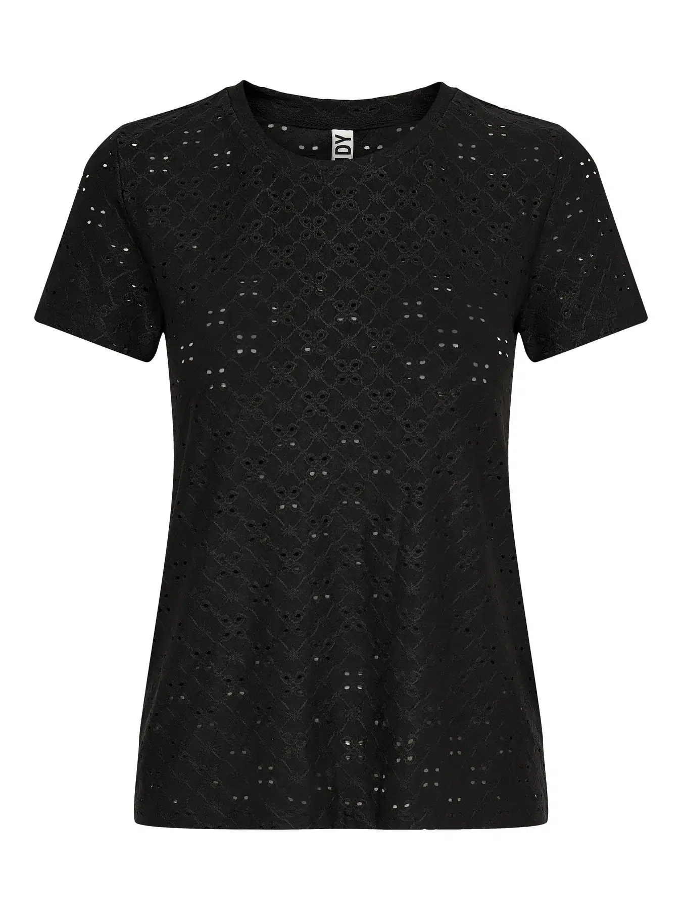15158450 JDYCATHINKA S/S TAG TOP JRS NOOS - BLACK