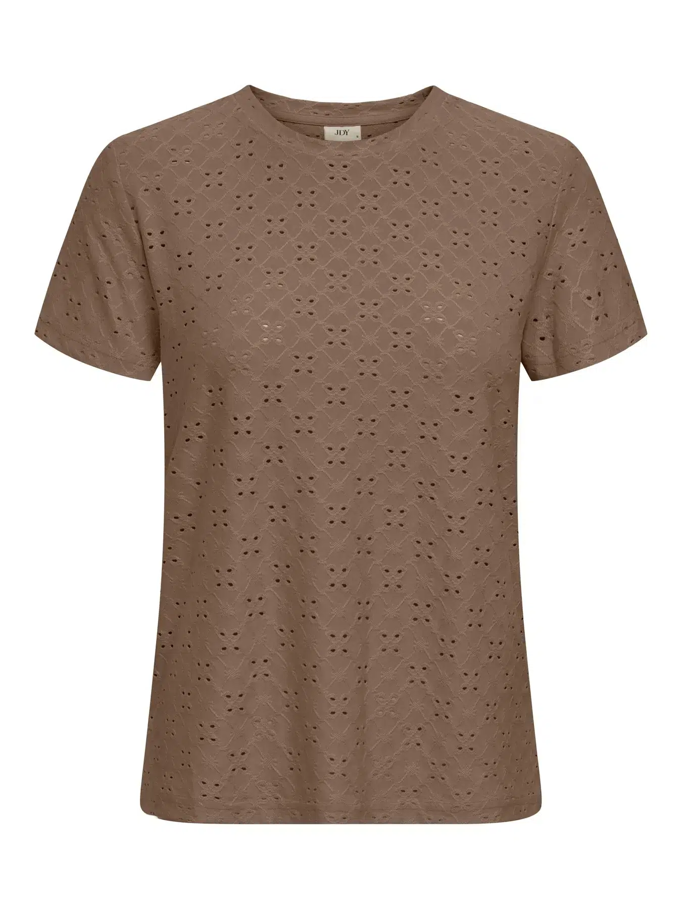 15158450 JDYCATHINKA S/S TAG TOP JRS NOOS - CARIBOU