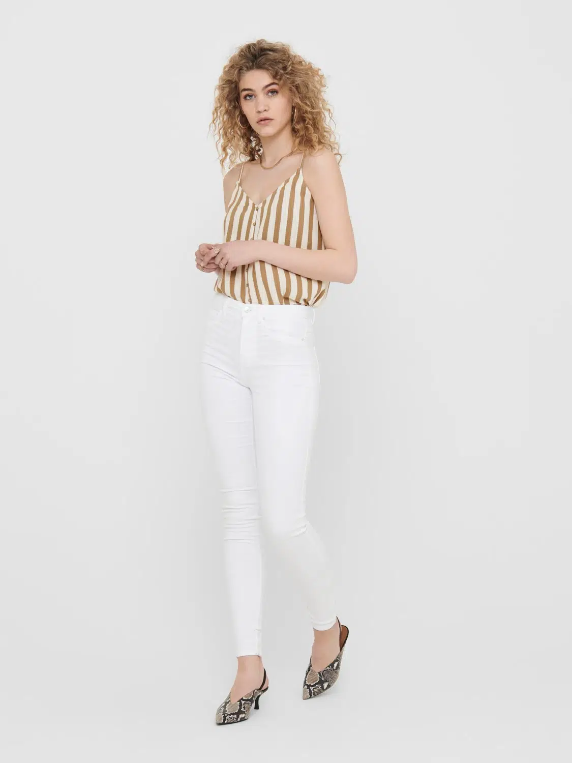 15174842 ONLROYAL HW SK JEANS DNM WHITE NOOS - WHITE