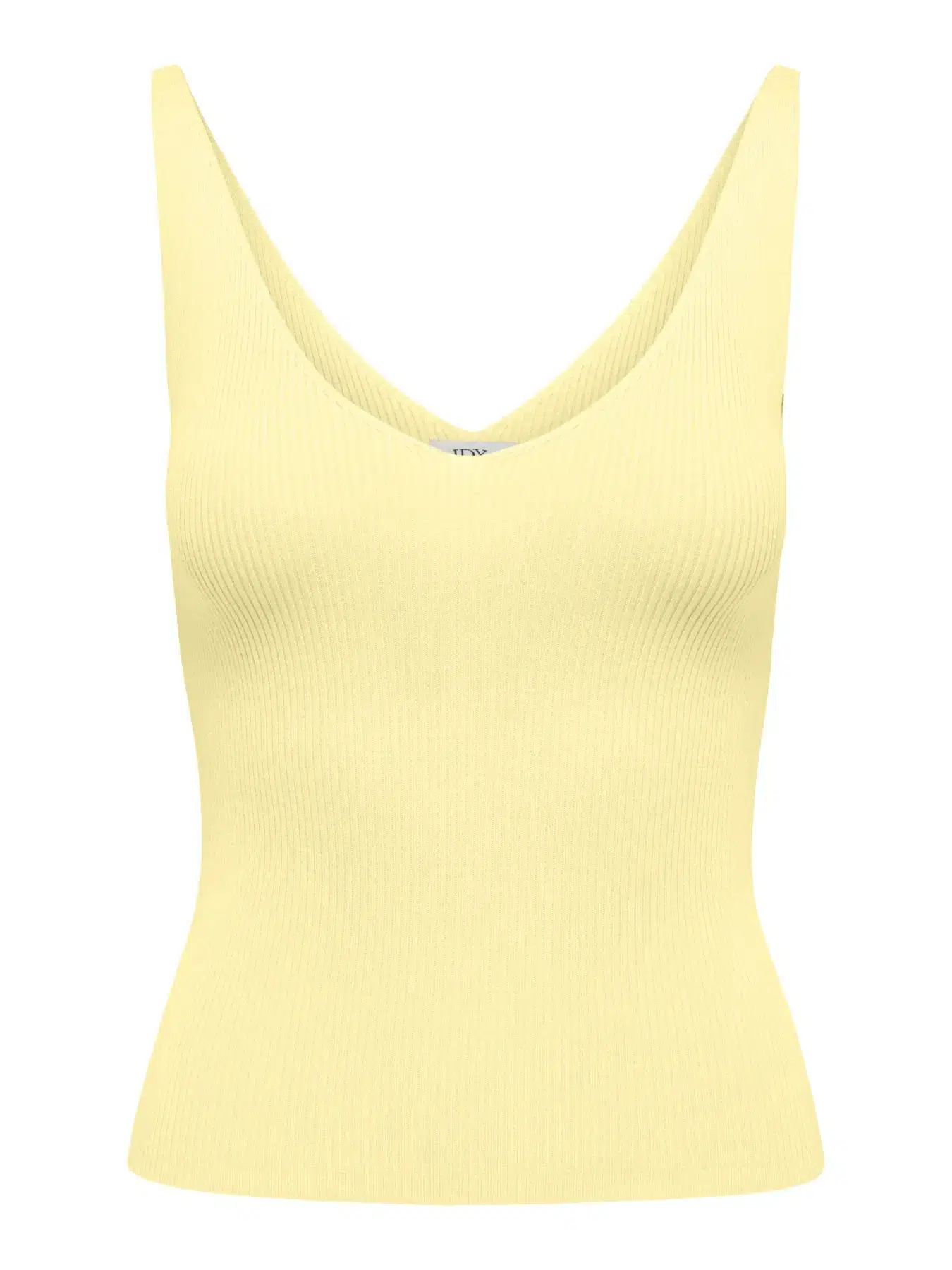 15180497 JDYNANNA S/L TOP KNT NOOS - PASTEL YELLOW