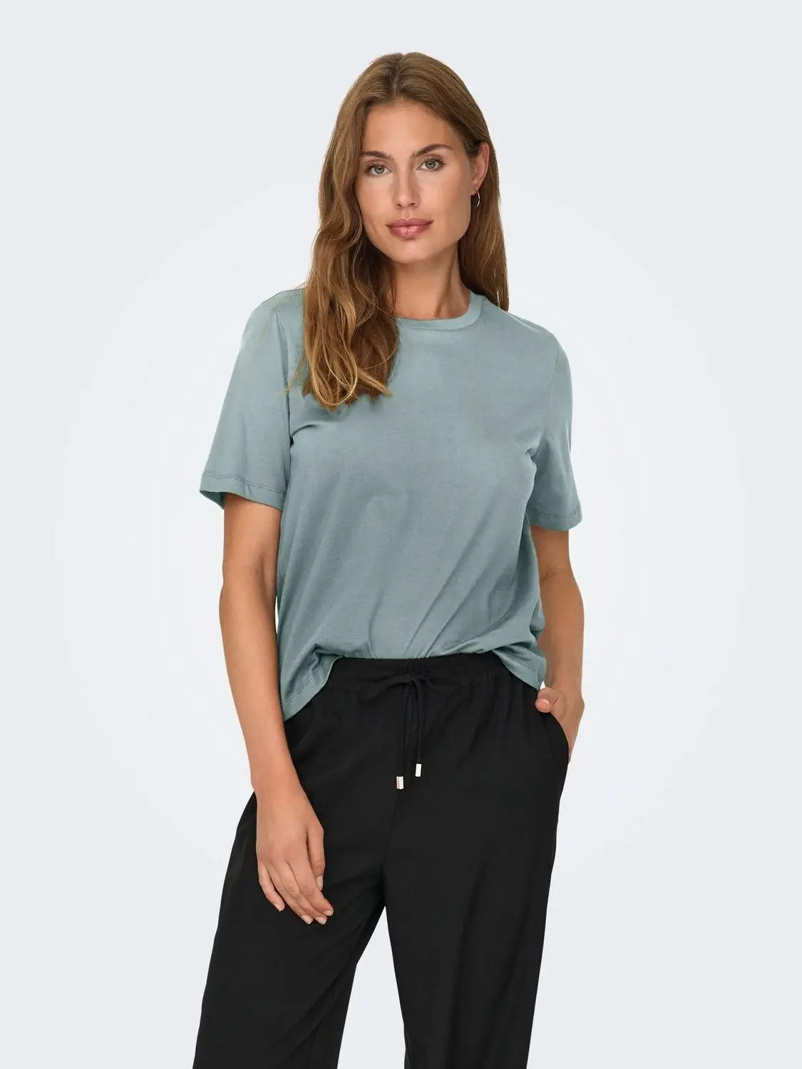 15270390 ONLONLY S/S TEE JRS NOOS - BALSAM GREEN