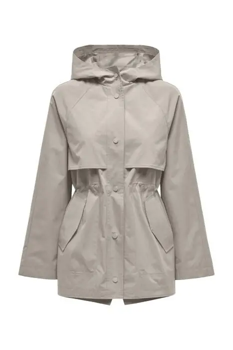 15308840 ONLBLUE PARKA JACKET CC OTW - MOONBEAM