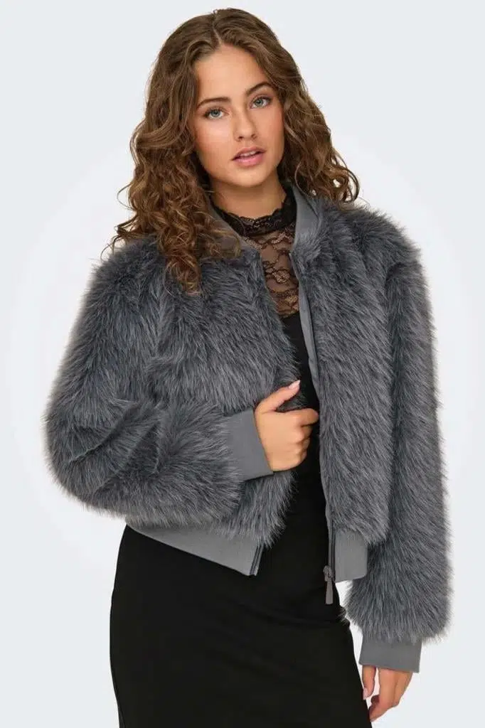 15322405 ONLMANNY FAUX FUR BOMBER CC OTW