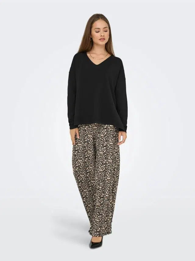 15340735 ONLAMALIO LIFE LS V-NECK KNT