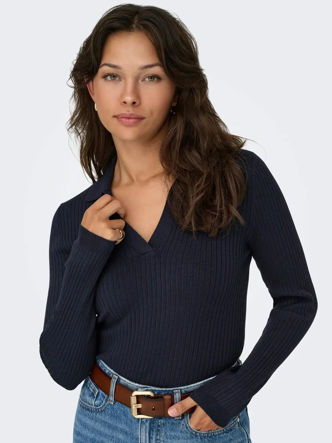 15344841 ONLKAYA LS POLO KNT NOOS - NİGHT SKY