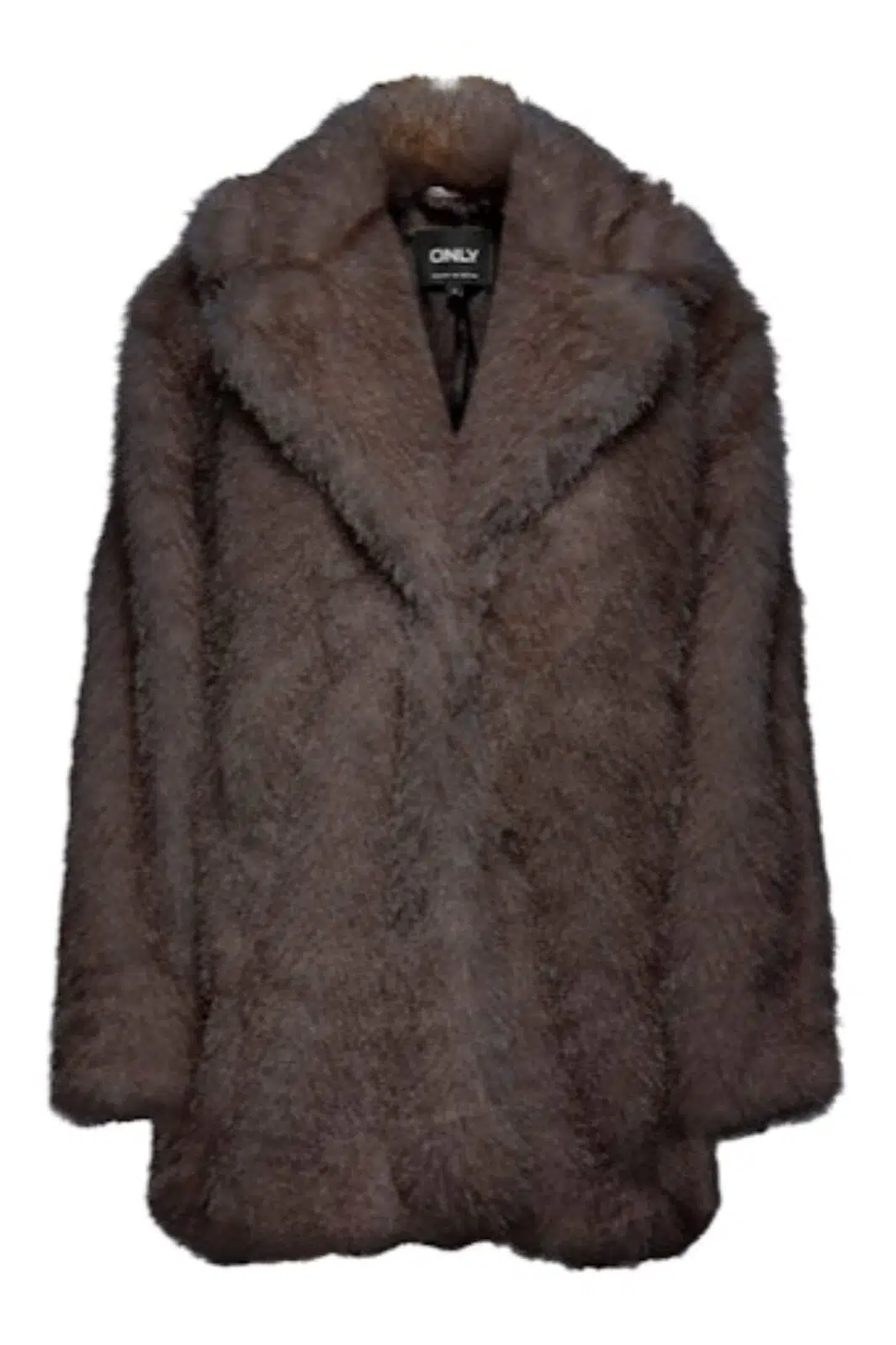 15348976 ONLDAWN LIFE FAUX FUR COAT CC OTW - CHOCOLATE TORTE