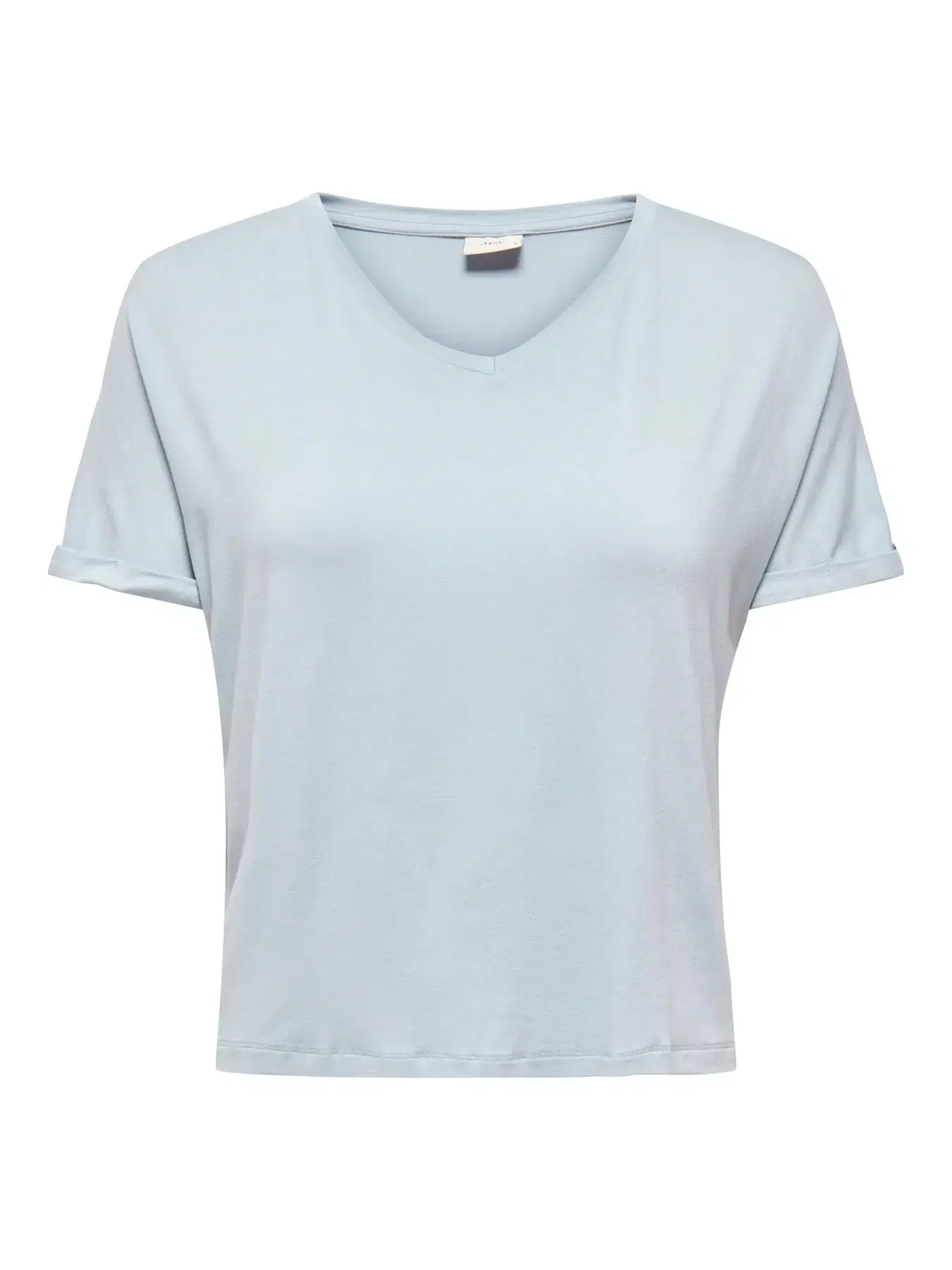 15364526 JDYSISSY S/S V-NECK TOP JRS NOOS - CASHMERE BLUE