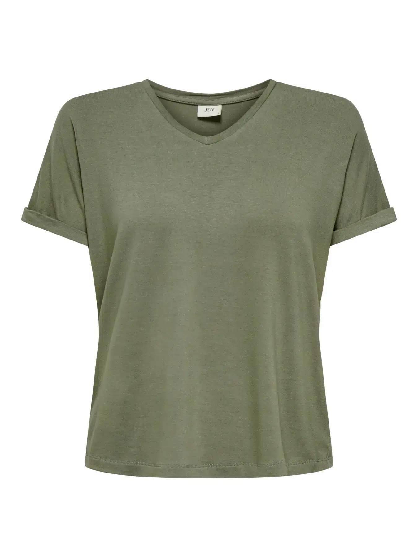 15364526 JDYSISSY S/S V-NECK TOP JRS NOOS - SEA SPRAY