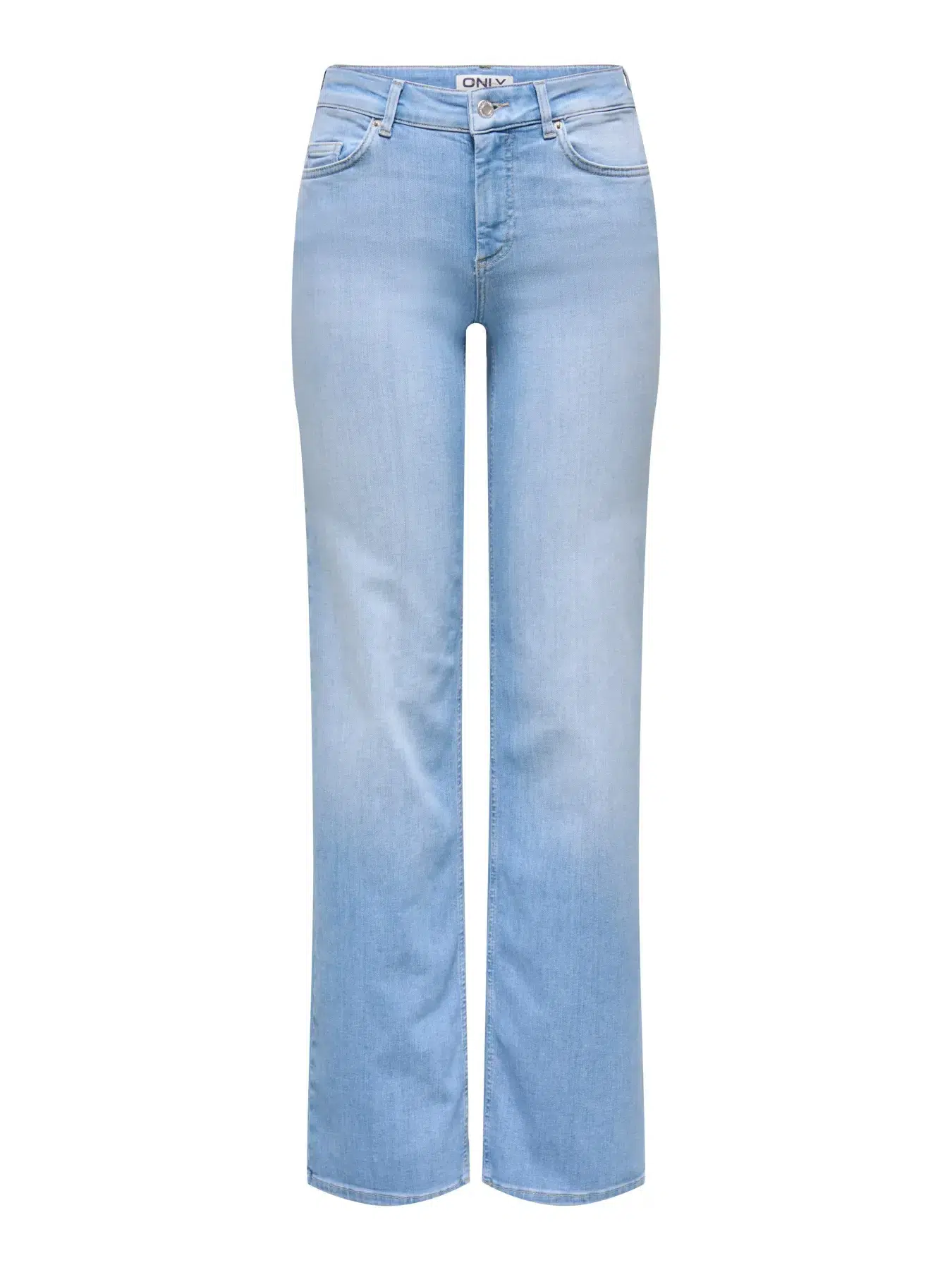 15365460 ONLBLUSH MID STRAIGHT DNM REA828 NOOS - LIGHT BLUE DENIM