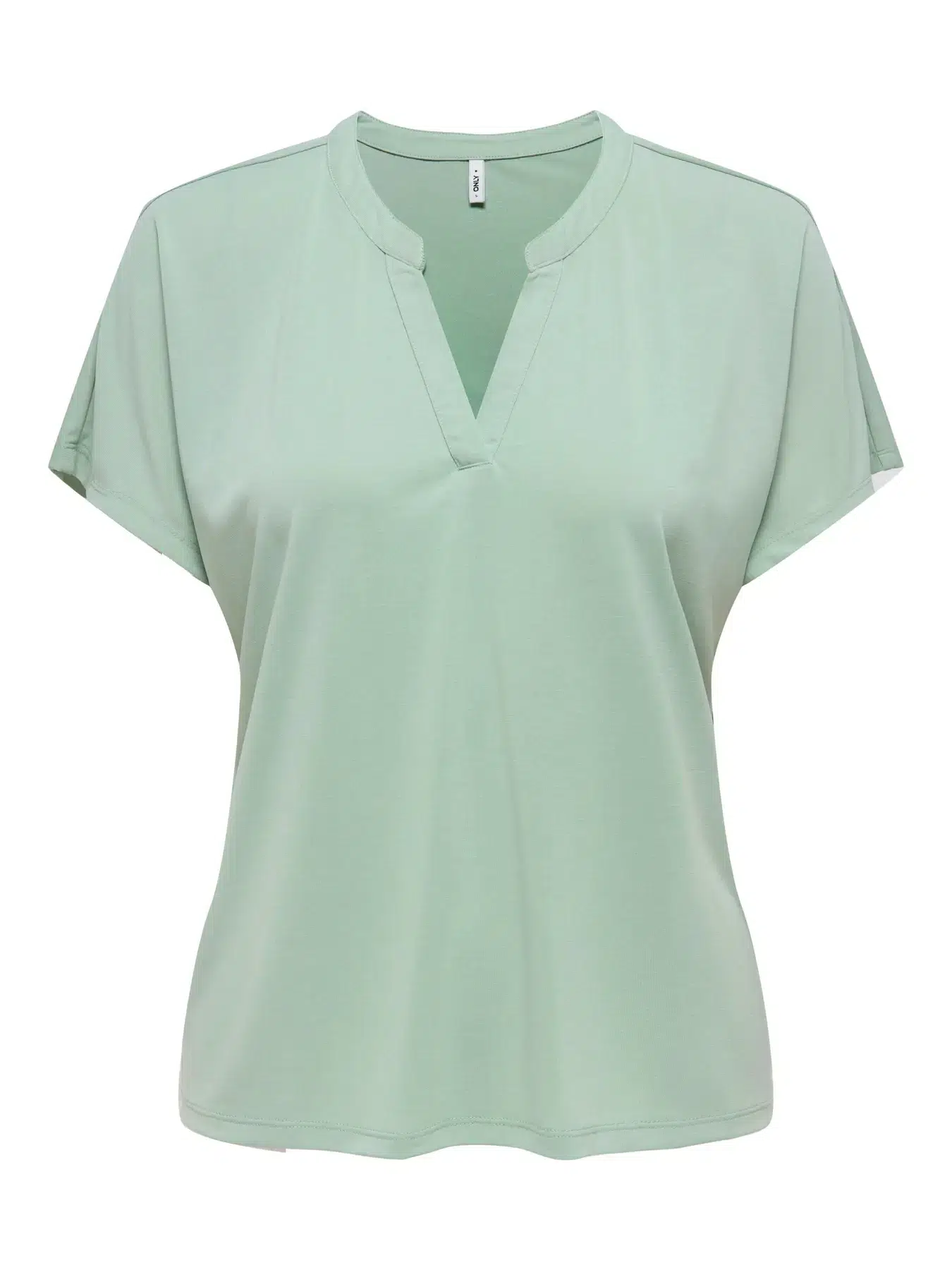 15368562 ONLFREE LIFE S/S SPLIT TOP JRS - JADEITE