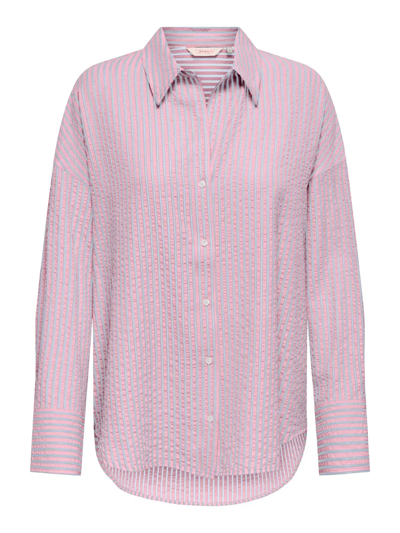 15369696 ONLOREGON BARI L/S STRIPE SHIRT WVN - ROMANCE ROSE