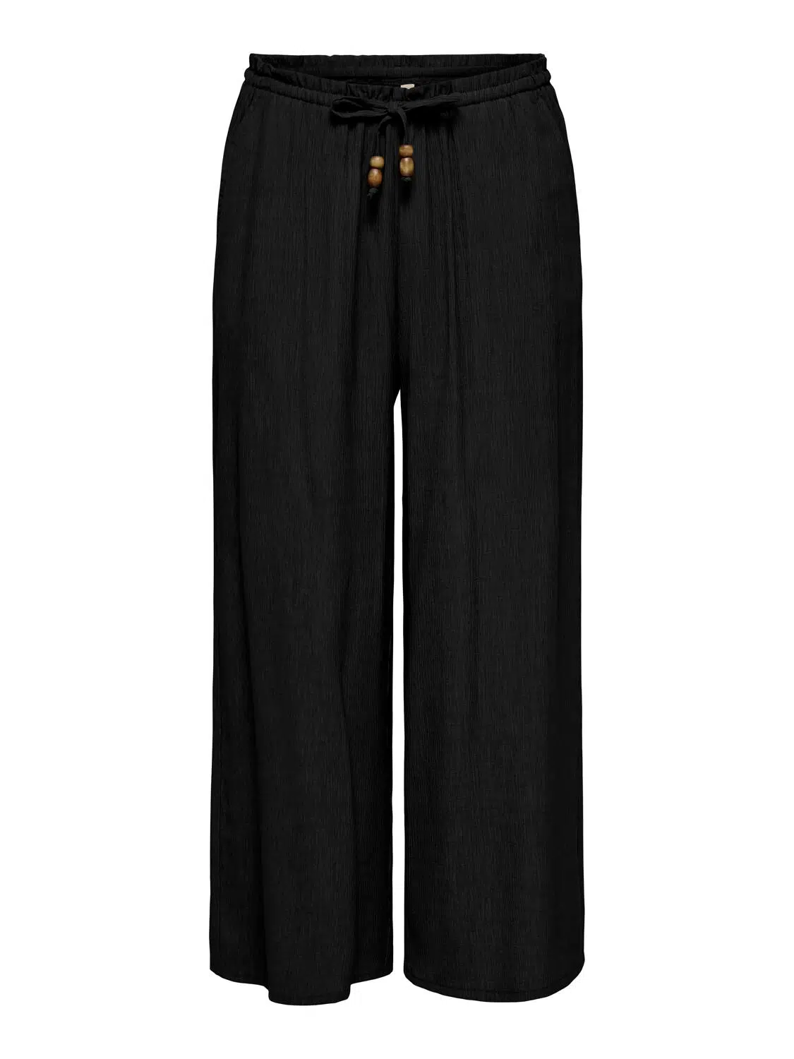 15371224 ONLNELE MW CULOTTE STRUCT PANT PNT CS - BLACK