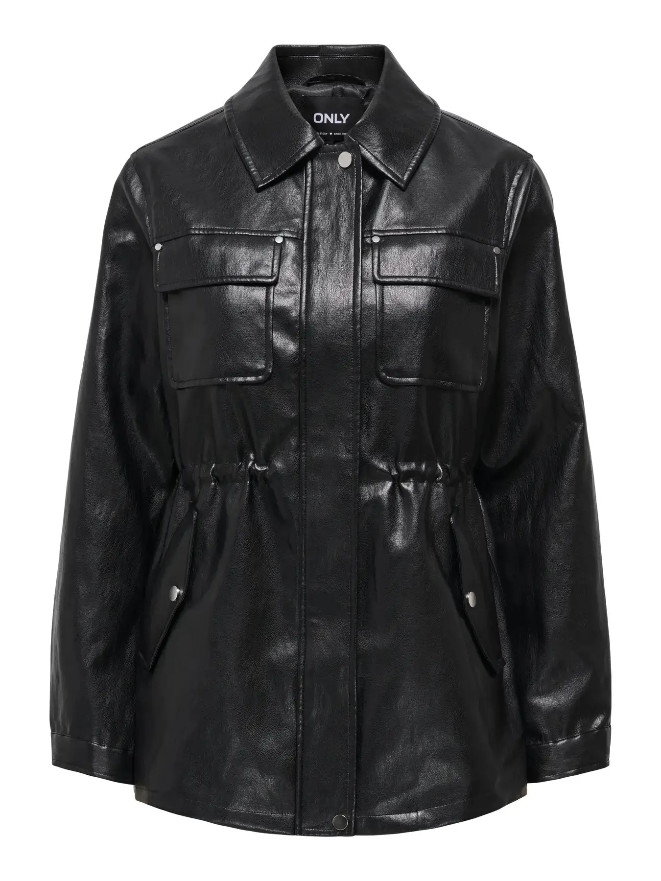 15373806 ONLMINI FAUX LEATH STRING JACKET CC OTW