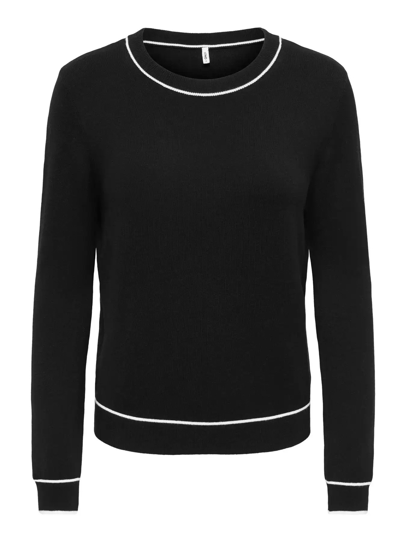 15380411 ONLANDREA LS CONTR O-NECK KNT NOOS