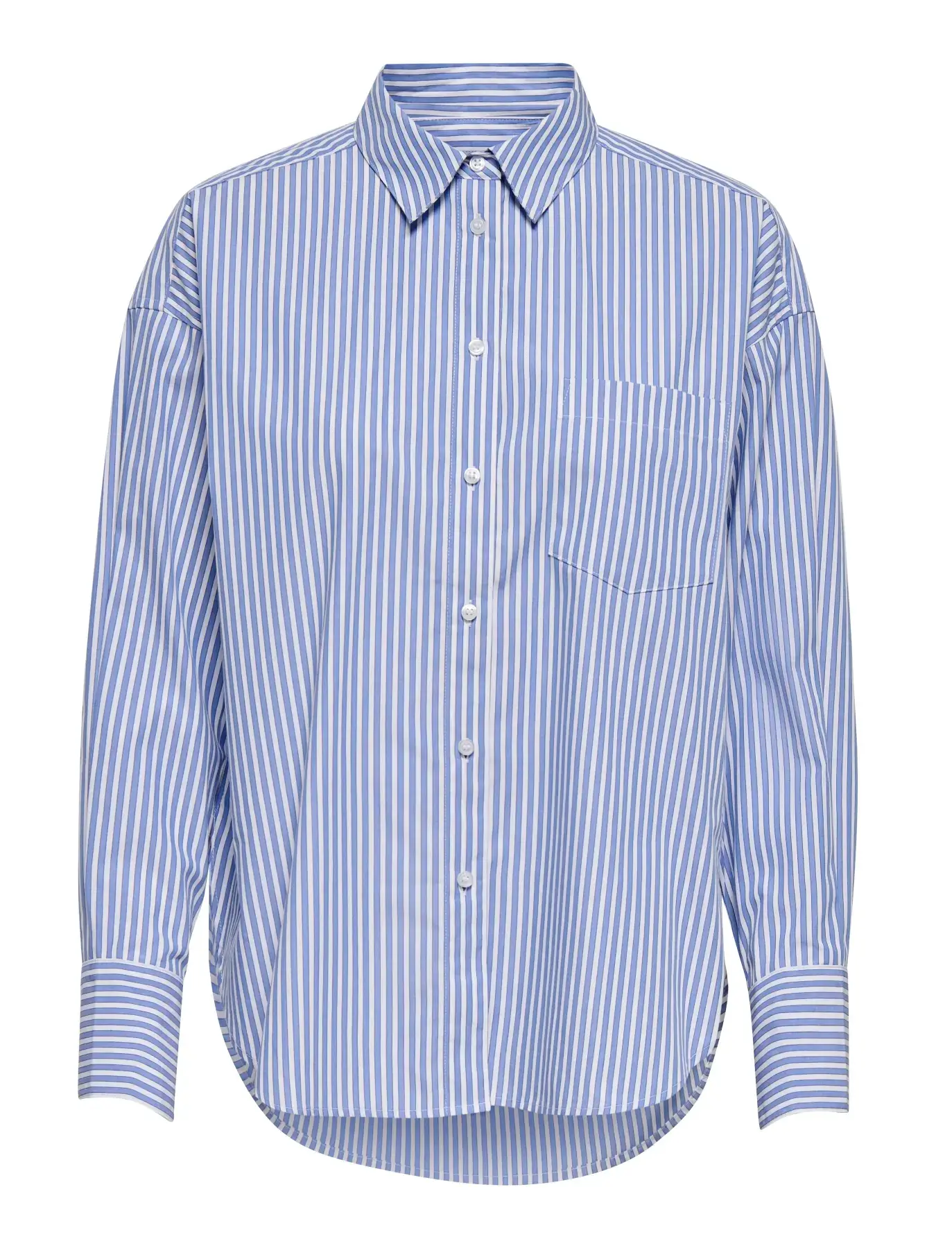 15381158 ONLVIRENA L7S SHIRT WVN - SERENİTY/CLOUD DANCER