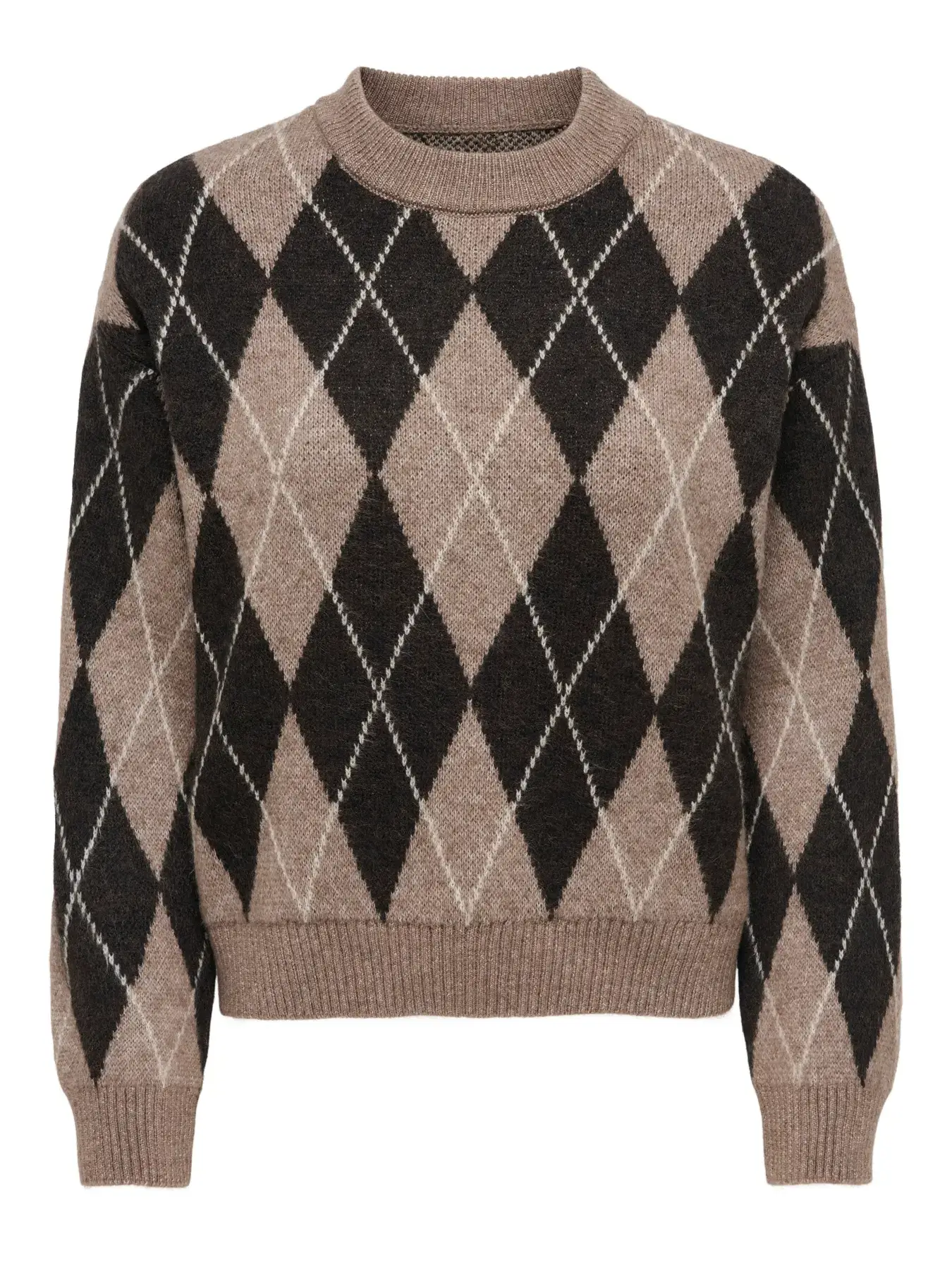 15381327 JDYBIANKA L/S ARGYLE PULLOVER KNT NOOS