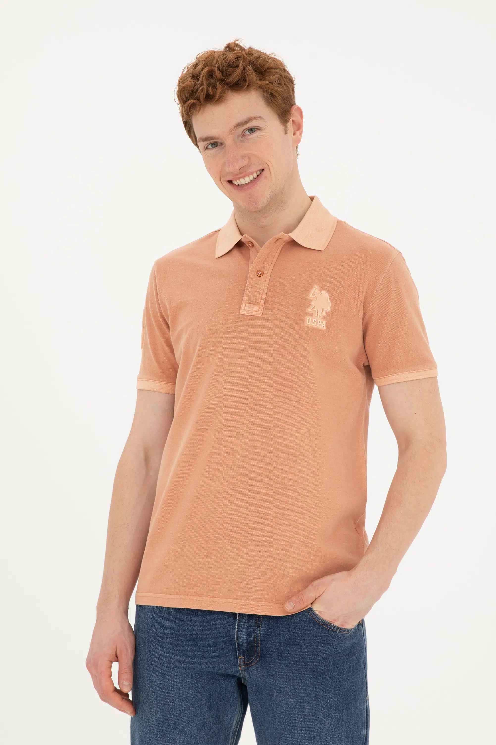 1573851 POLO T-SHIRT - PUDRA