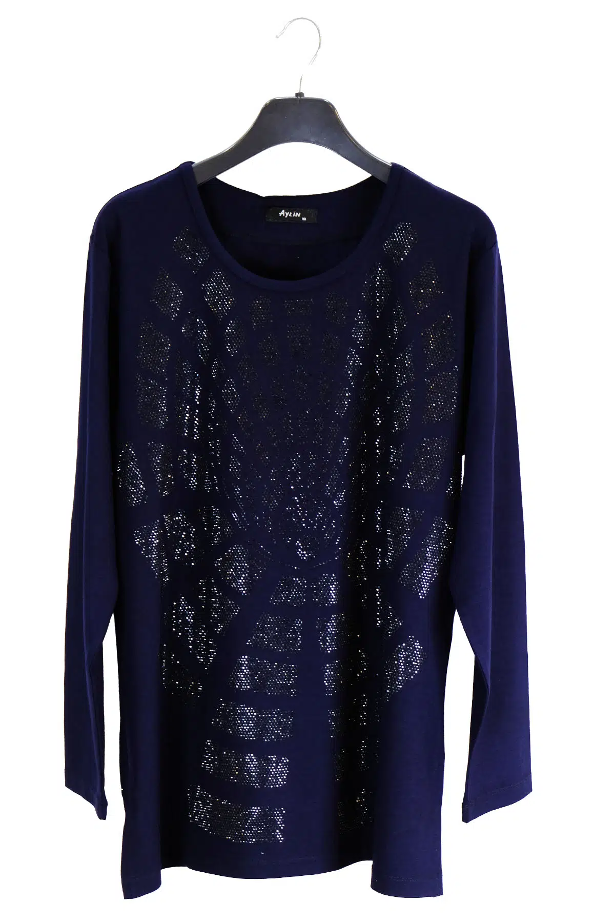 1606 AYLİN PENYE BLUZ - LACİVERT