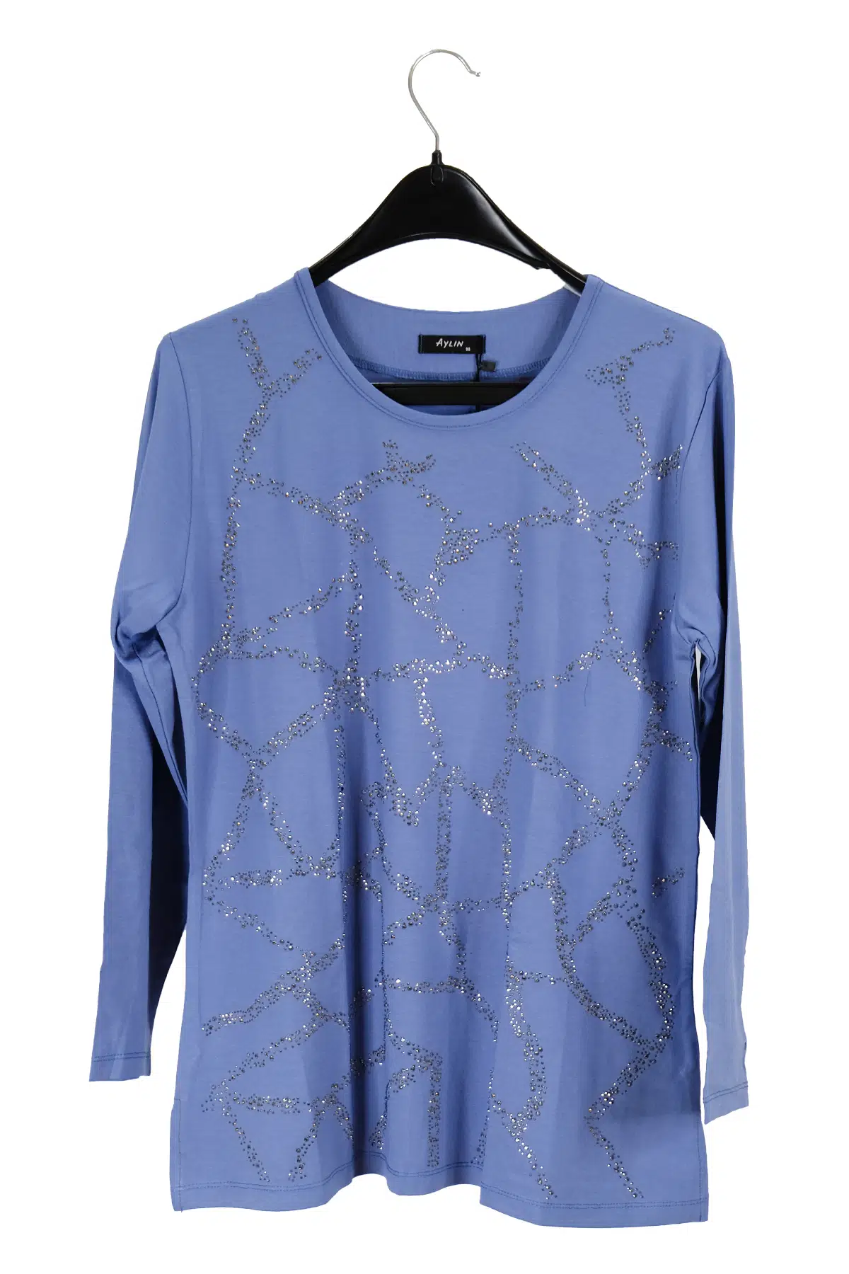 1618 AYLİN PENYE BLUZ - İNDİGO