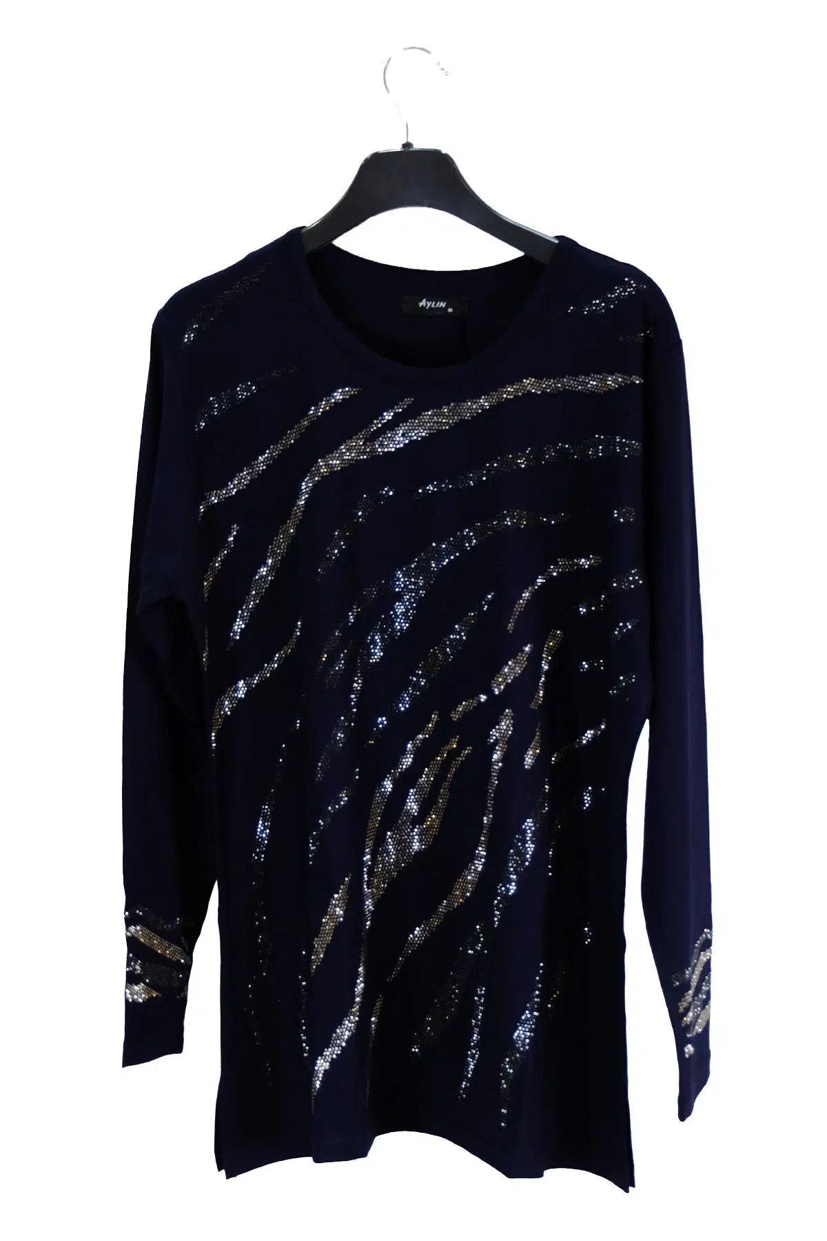 1622 AYLİN PENYE BLUZ - LACİVERT