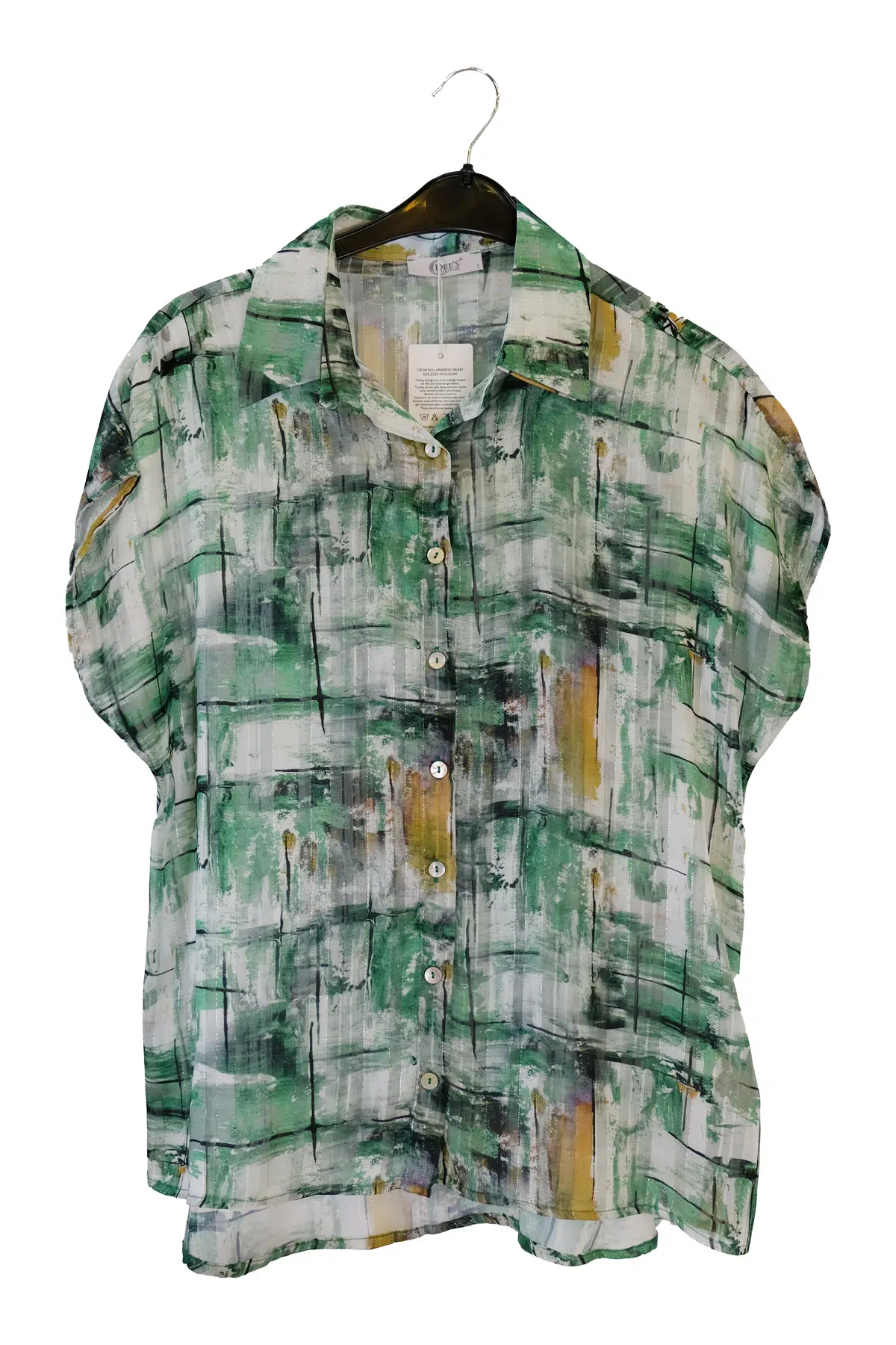 1639 DEE'S GÖMLEK - YEŞİL