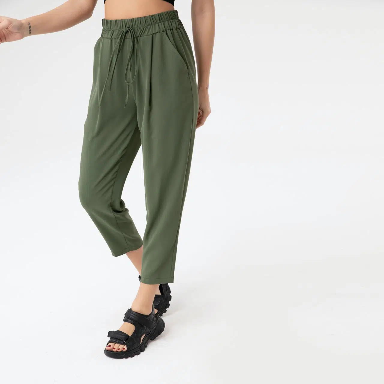 18102 PUANE PANTOLON - K.HAKİ