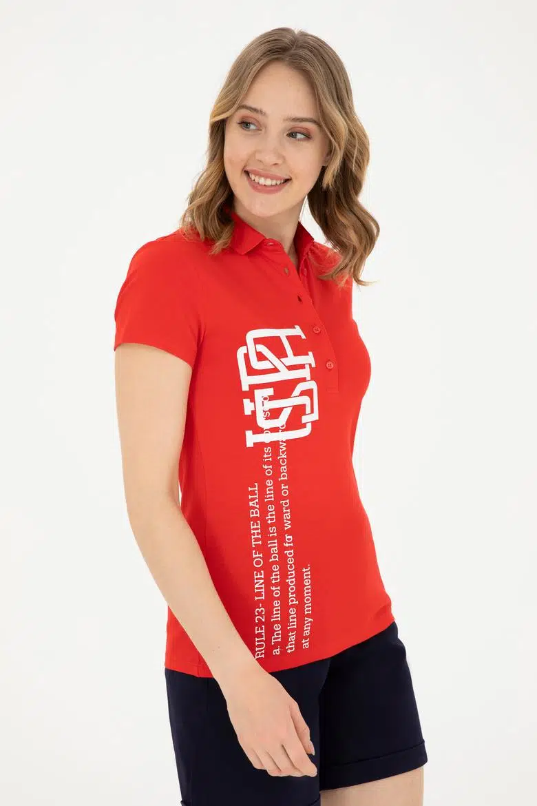 1831928 US POLO T-SHIRT - KIRMIZI