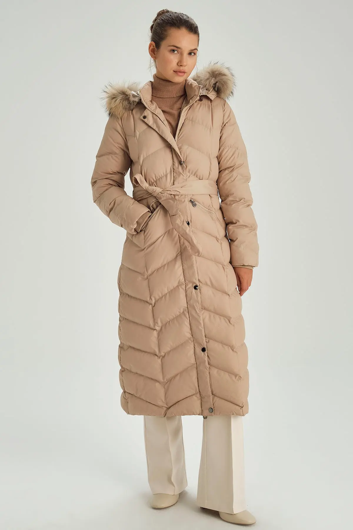 18692 WOMANIA MONT X JACKET - BEJ