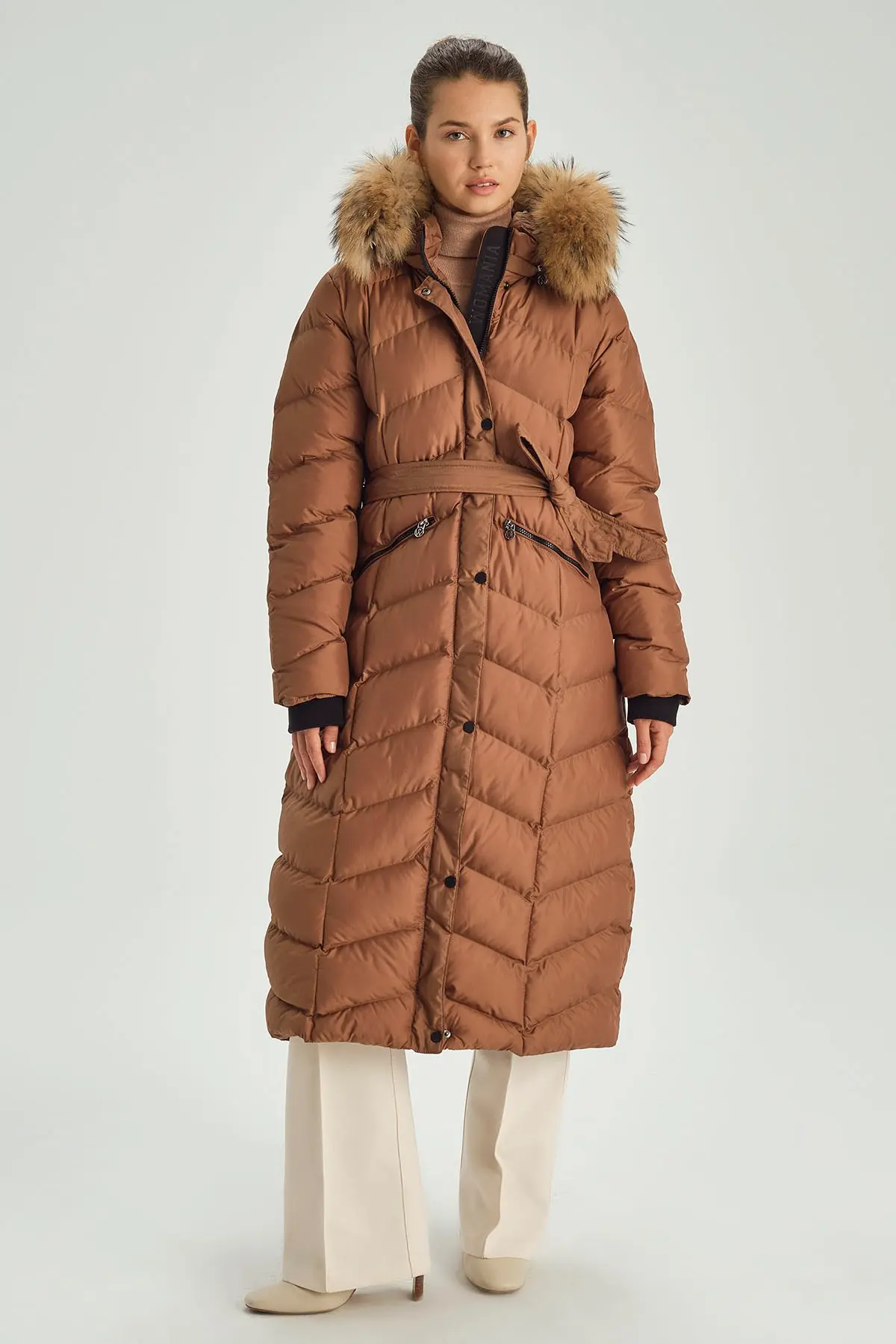 18692 WOMANIA MONT X JACKET - KARAMEL