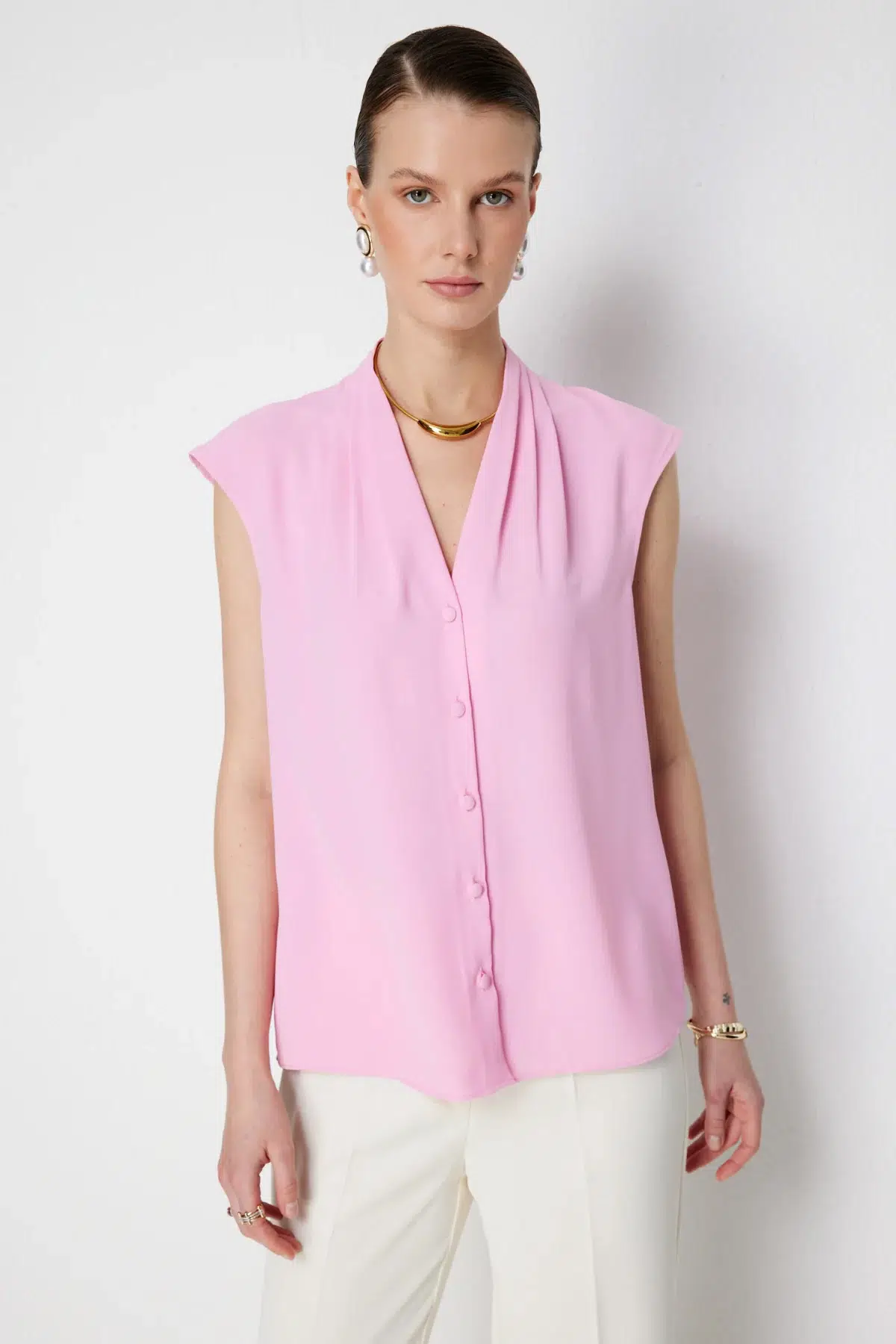 2008 EKOL BLUZ - PEMBE