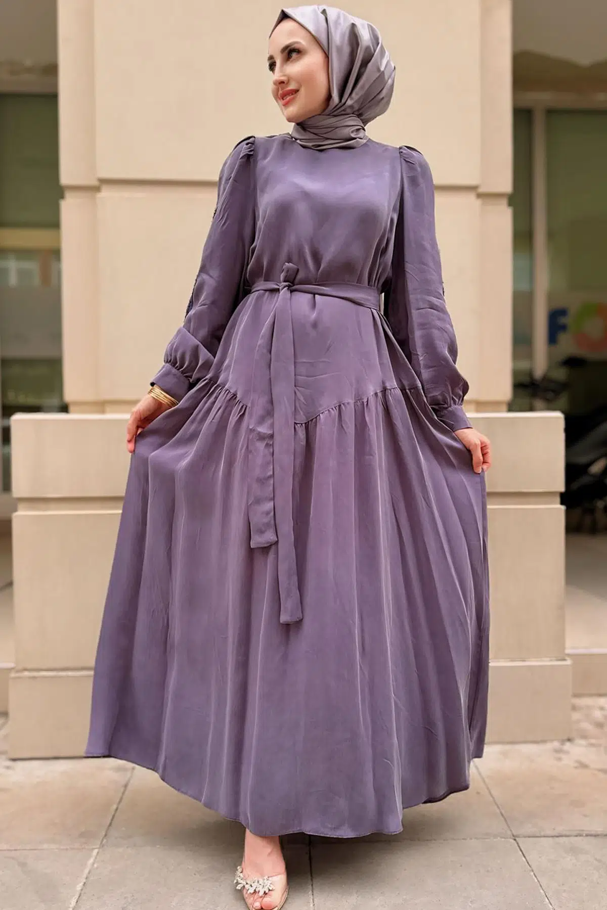 2013 NUSS ELBİSE - LİLA